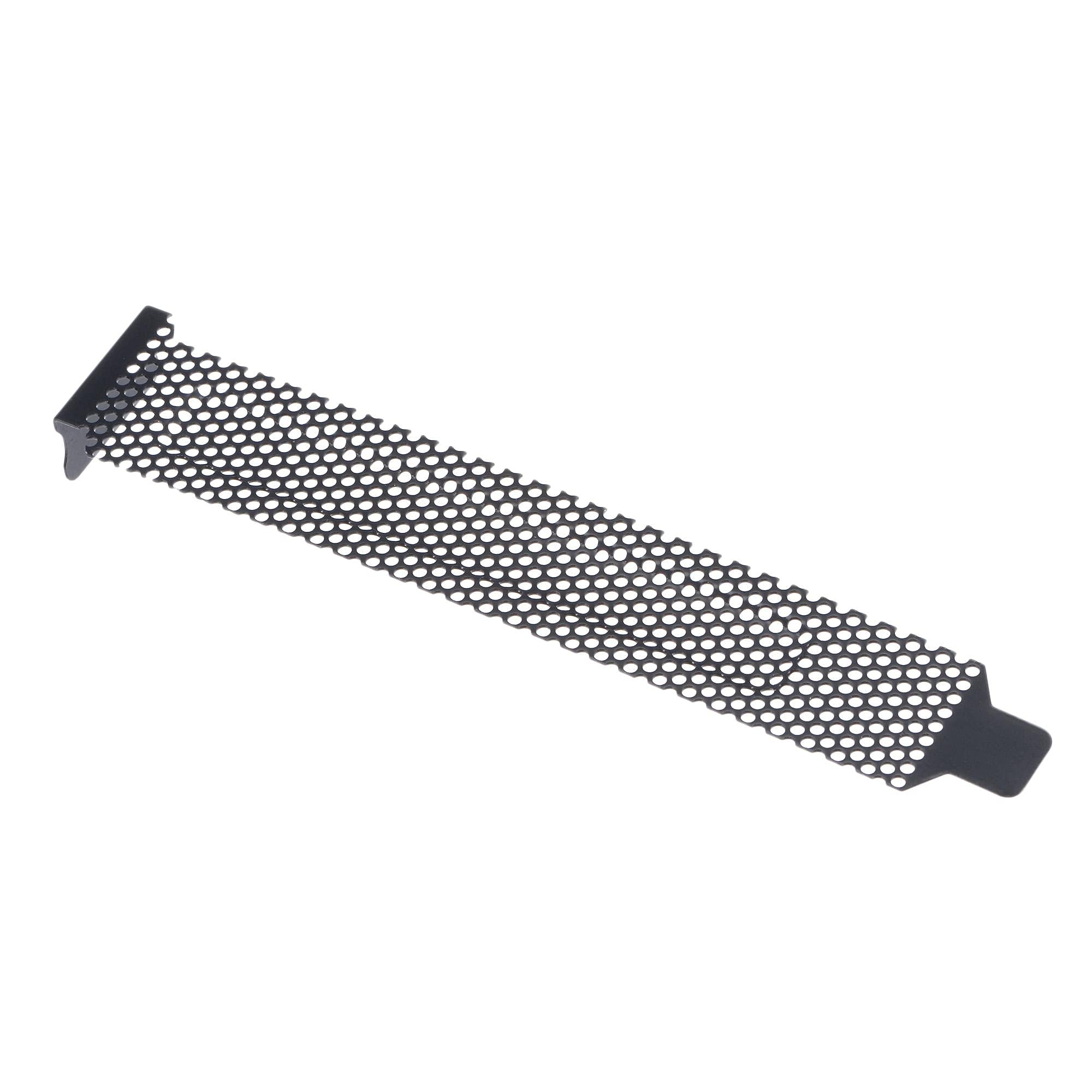 uxcell 15pcs Black PCI Slot Covers with Screws - Dustproof PC Case Ventilation Covers for Better Airflow & Cooling | Perfect for Gaming PCs, Workstations & Server Racks