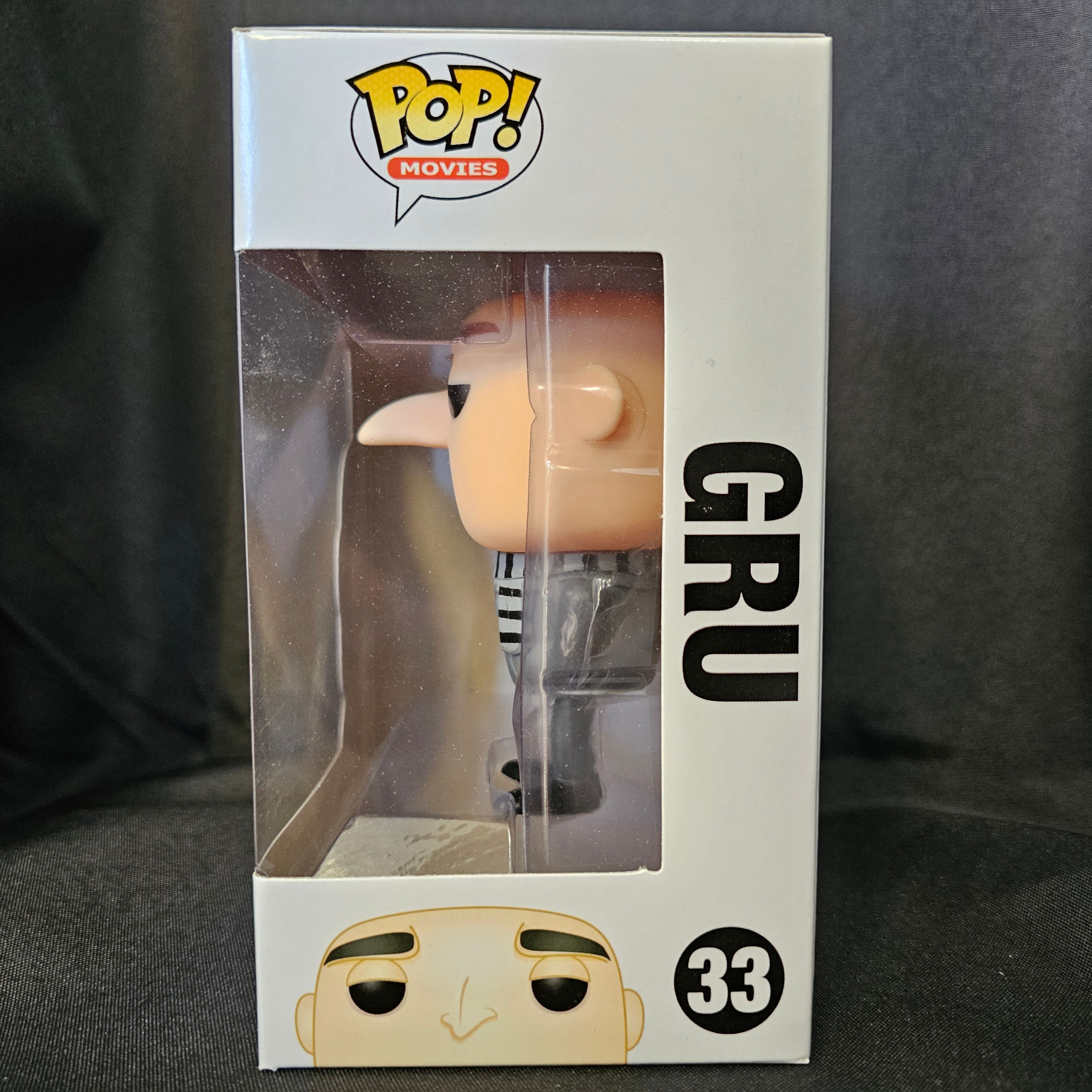 Despicable Me 2 Gru Pop! Vinyl Figure #33 - Collectible Movie Character Toy for Display & Gifts