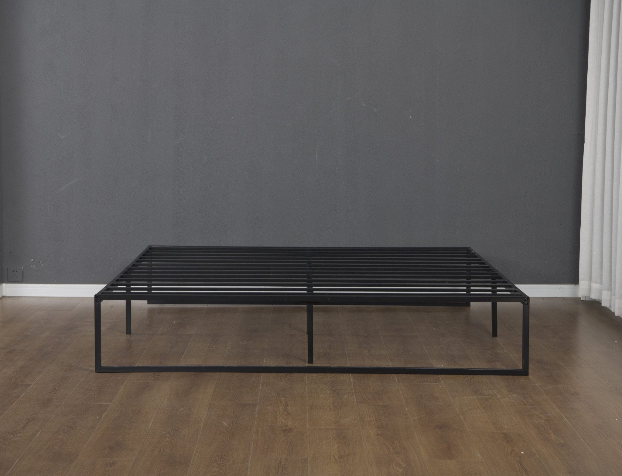 14 Inch Metal Platform Bed Frame - Twin, Full, Queen & King Size, No Box Spring Needed - Sturdy & Modern Bed Frame for Small Spaces, Guest Rooms & Apartments