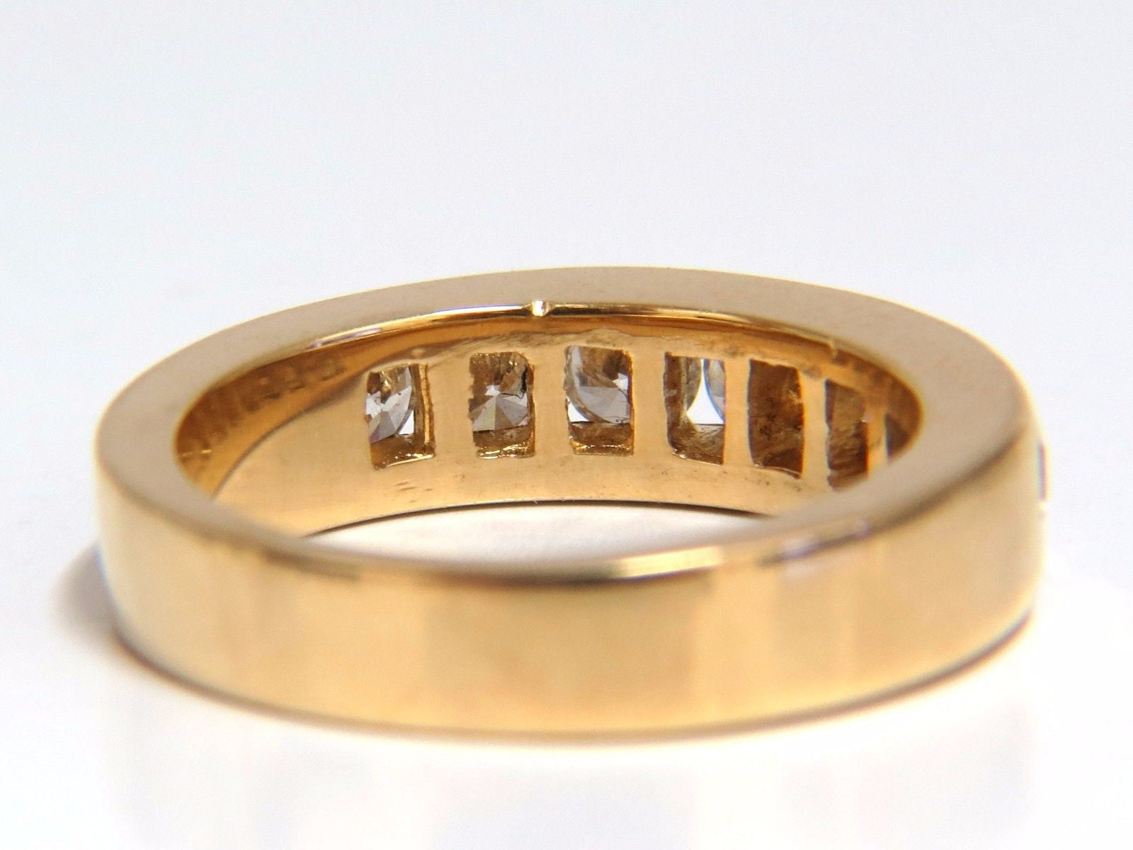1.30ct Natural Round Diamond Band Ring 14kt White Gold H/VS Classic Wedding Engagement Jewelry for Women - Perfect for Anniversaries & Proposals