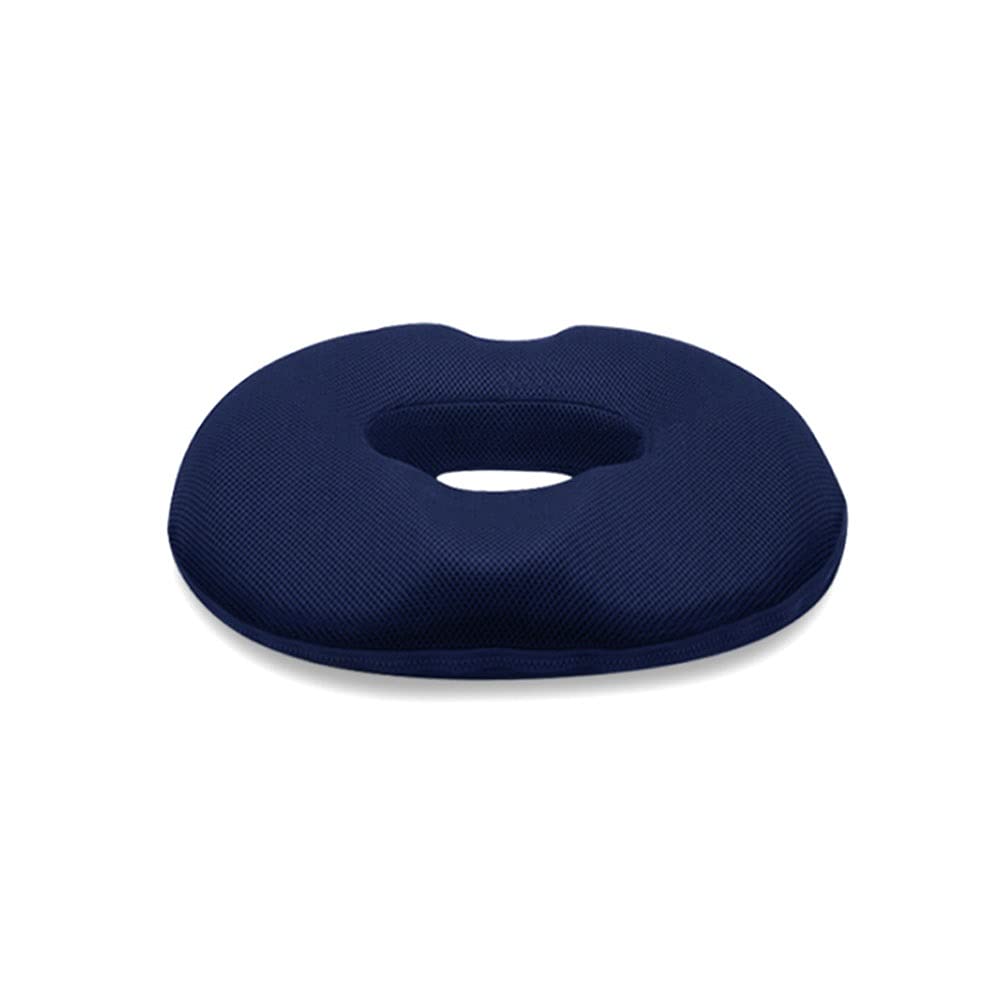 Orthopedic Memory Foam Hemorrhoid & Coccyx Cushion - Firm Seat Pad for Sciatica, Prostate Pain, Bed Sores & Post-Surgery Relief - Home, Office & Car Use - Ideal for Sitting Comfort & Pain Management