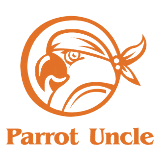 Parrot Uncle F3506Q Glass Chandelier - Elegant Ceiling Light Fixture for Dining Room, Bedroom, or Living Room Decor