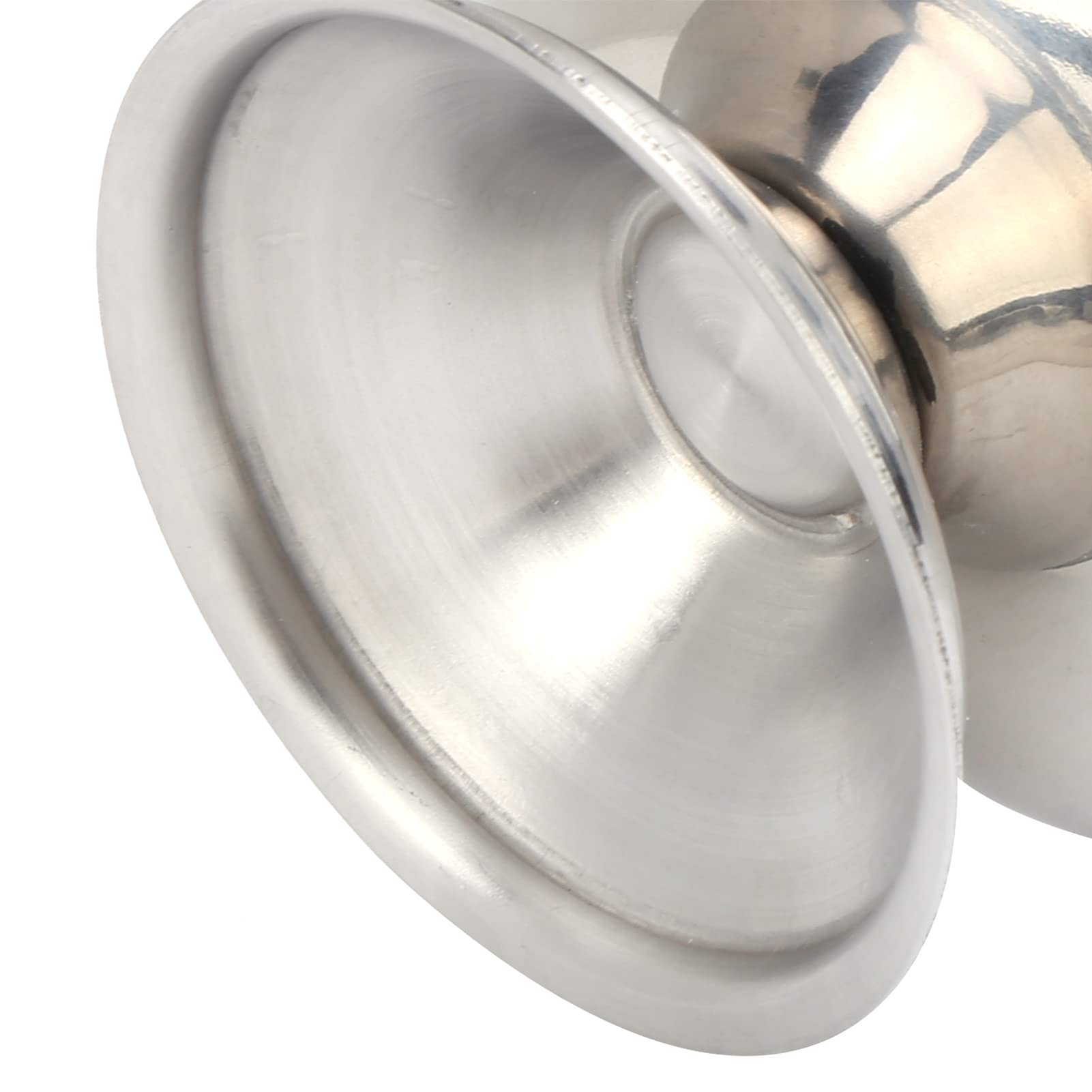 TOPCIN Stainless Steel Bowls Set - Small, Medium & Large Metal Mixing Bowls with Short Feet for Serving Ice Cream, Desserts, Snacks | Durable Kitchenware for Baking, Food Prep & Party Serving