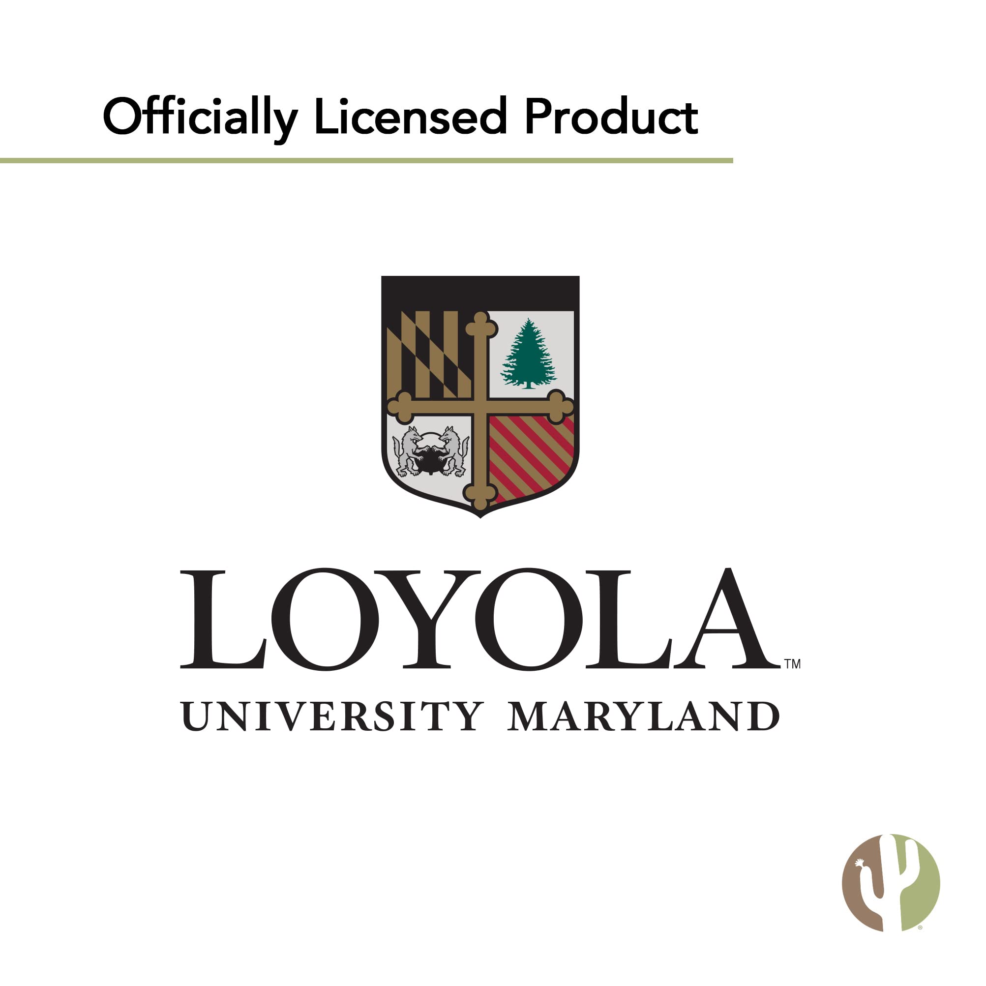 Loyola Maryland University Greyhound Sticker - Desert Cactus Vinyl Decals for Laptop, Water Bottle, Car & Scrapbook (13.43x10.94 Inch Sheet) - Perfect for College Pride, School Spirit & DIY Crafts