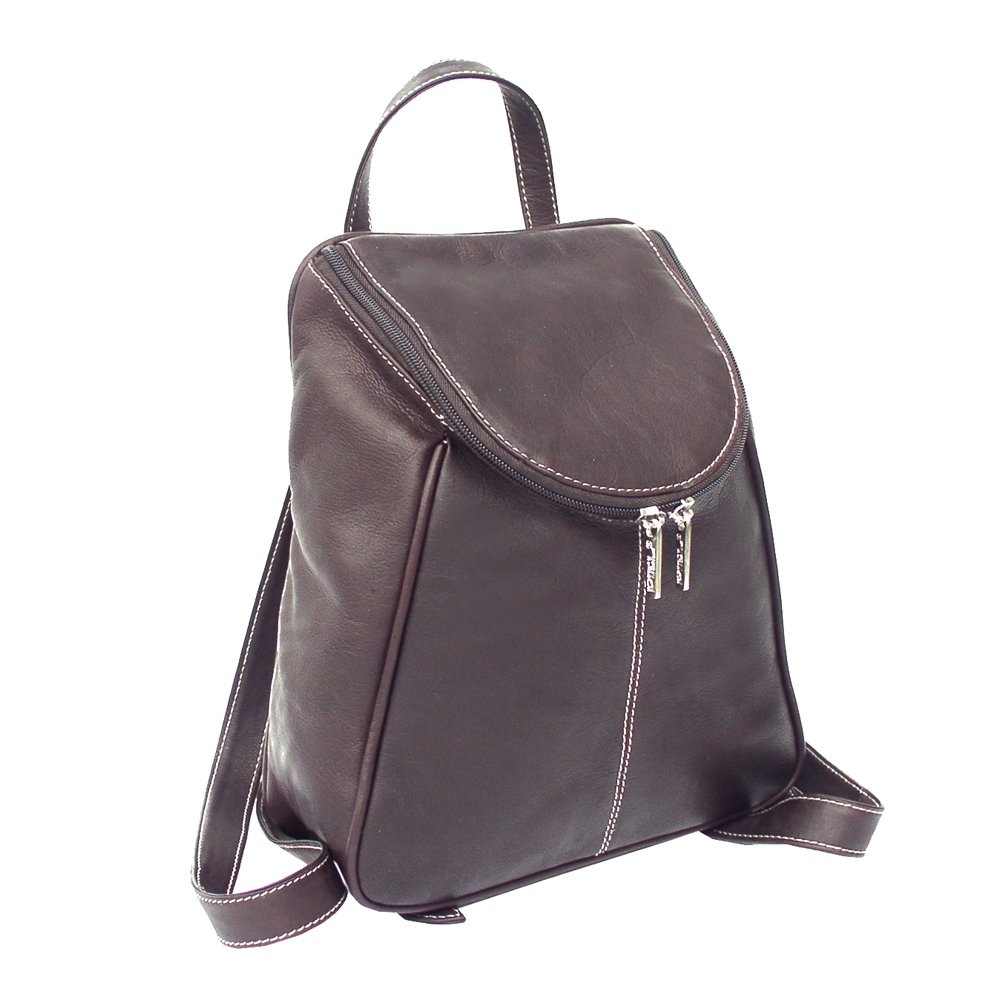 U-Zip Backpack for Men & Women - Durable Chocolate Brown Laptop Backpack with USB Charging Port, Water Resistant College School Travel Bag - Perfect for Work, Commuting & Outdoor Adventures