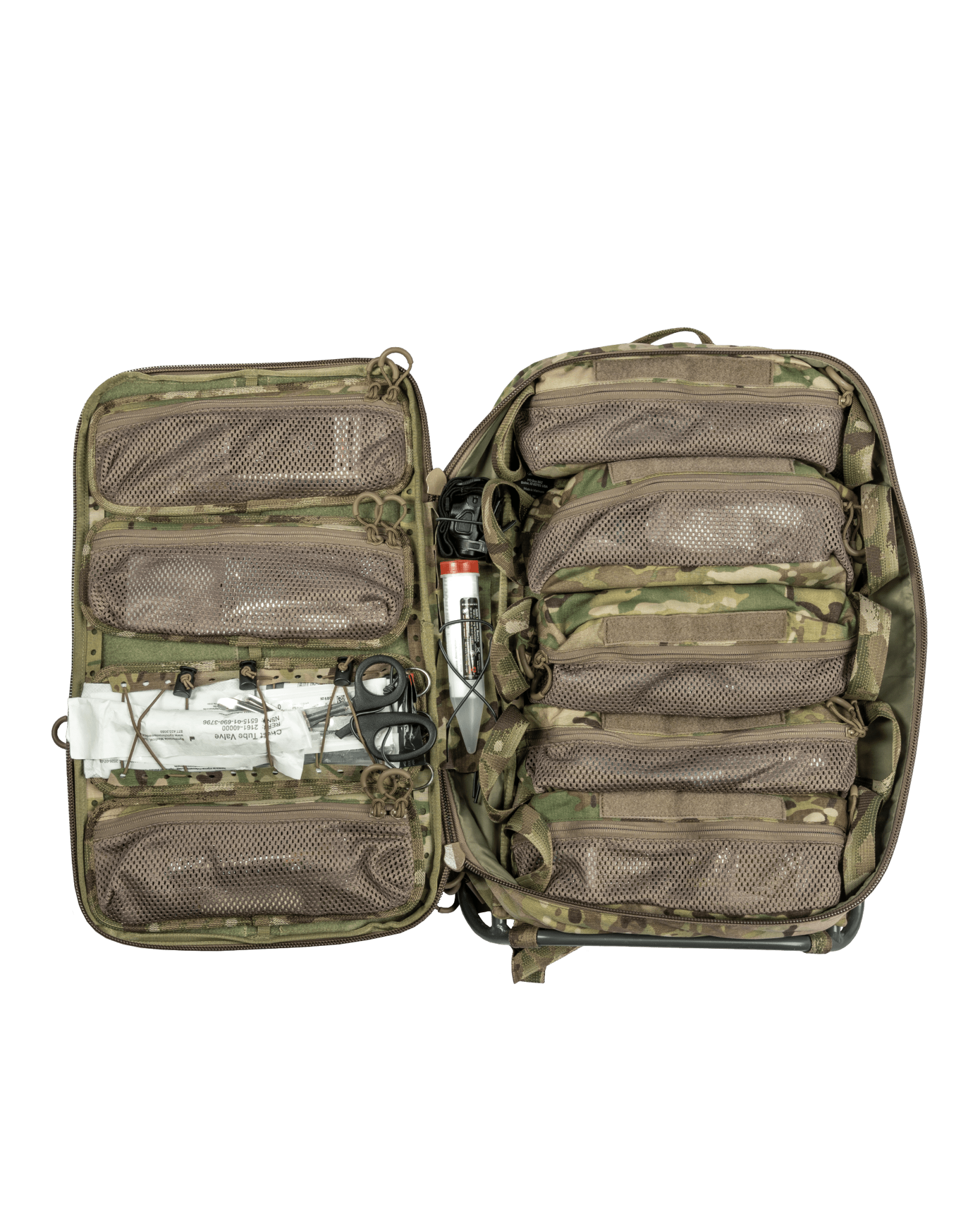 Mission Medic Pack - First Aid Kit for Emergencies, Hiking, Camping & Travel - Compact Medical Supplies for Outdoor Adventures & Home Safety