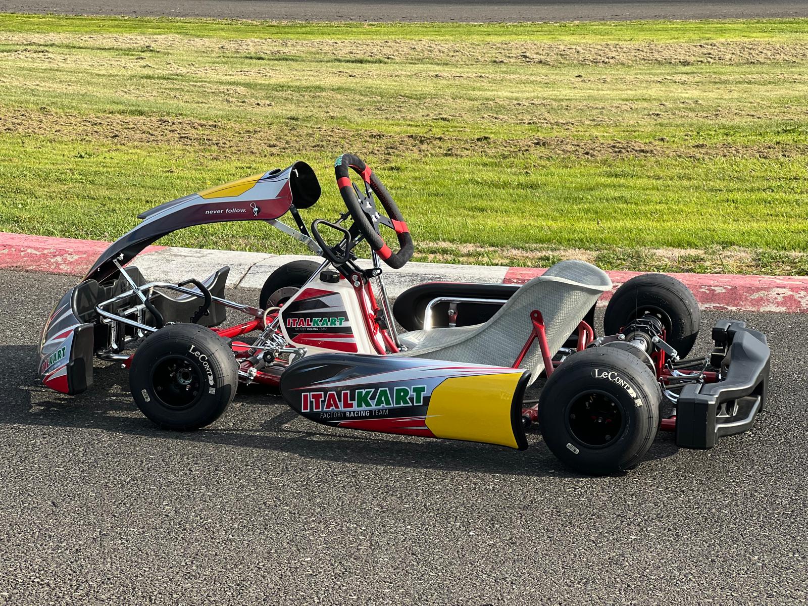 2025 Italkart Rapido V1 B KZ/Shifter Kart Racing Chassis - High Performance Go Kart Frame for Competitive Racing & Track Days