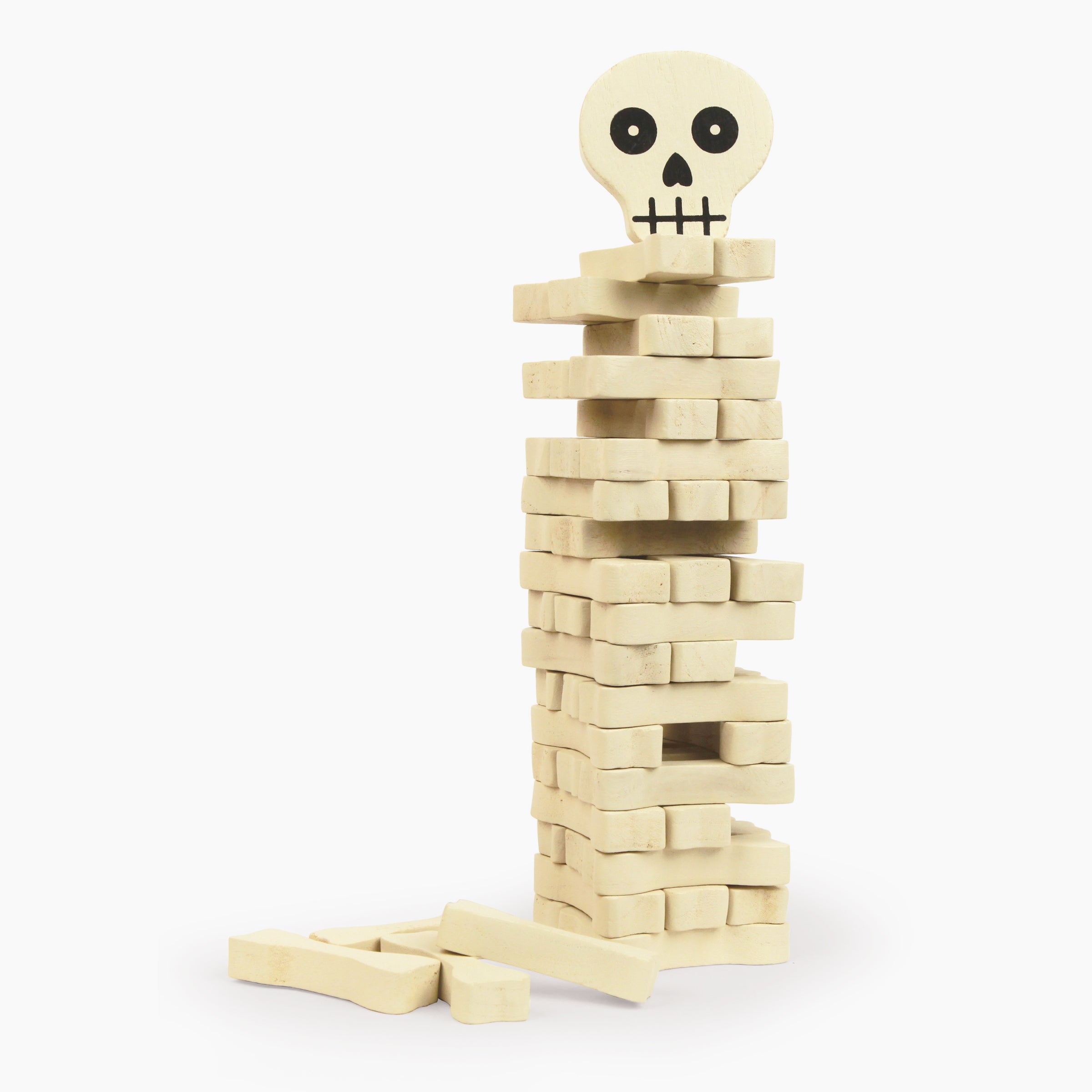 Stack The Bones Stacking Game - Fun & Challenging Balance Toy for Kids & Adults - Perfect for Family Game Night, Party Entertainment & Skill Development