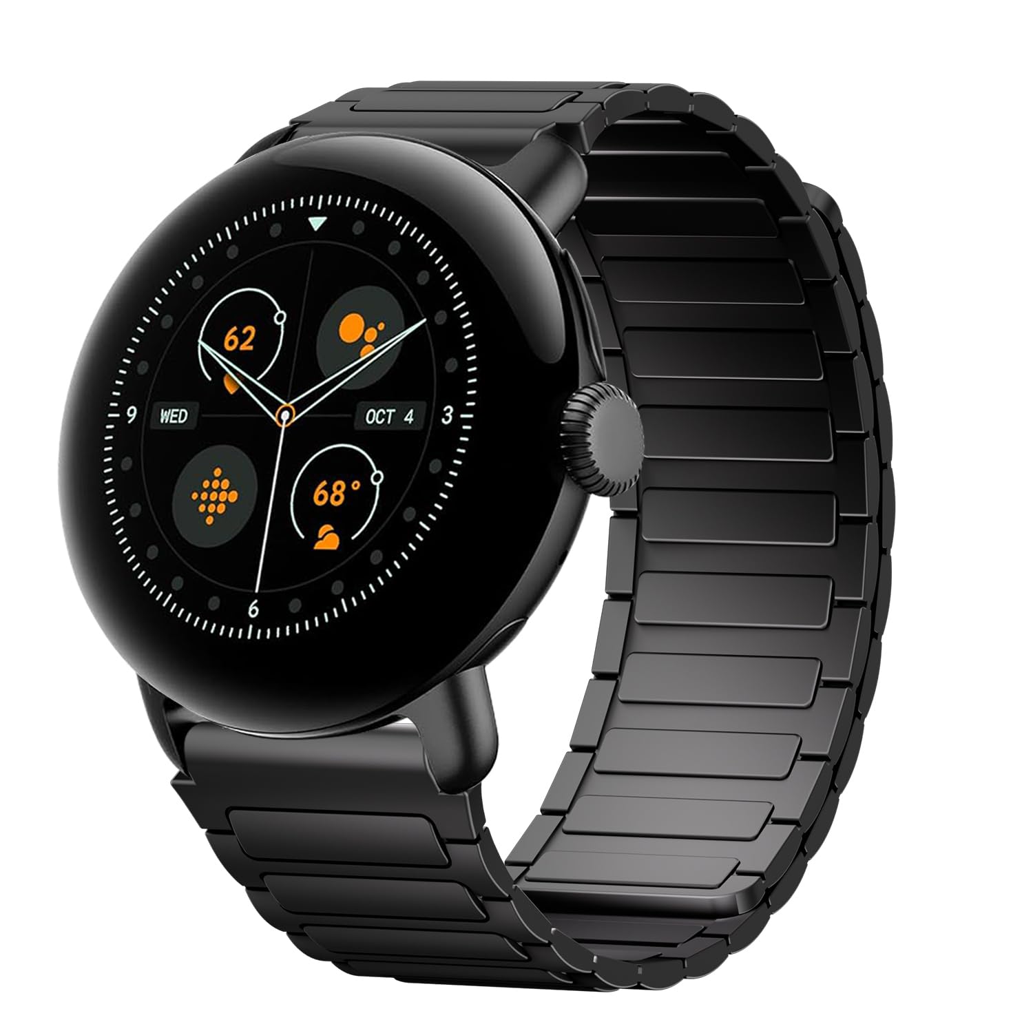 EVPLNT Magnetic Watch Band for Google Pixel Watch 2 & Pixel Watch - Adjustable Silicone Strap with Secure Magnetic Closure - Perfect for Workouts, Running & Everyday Wear