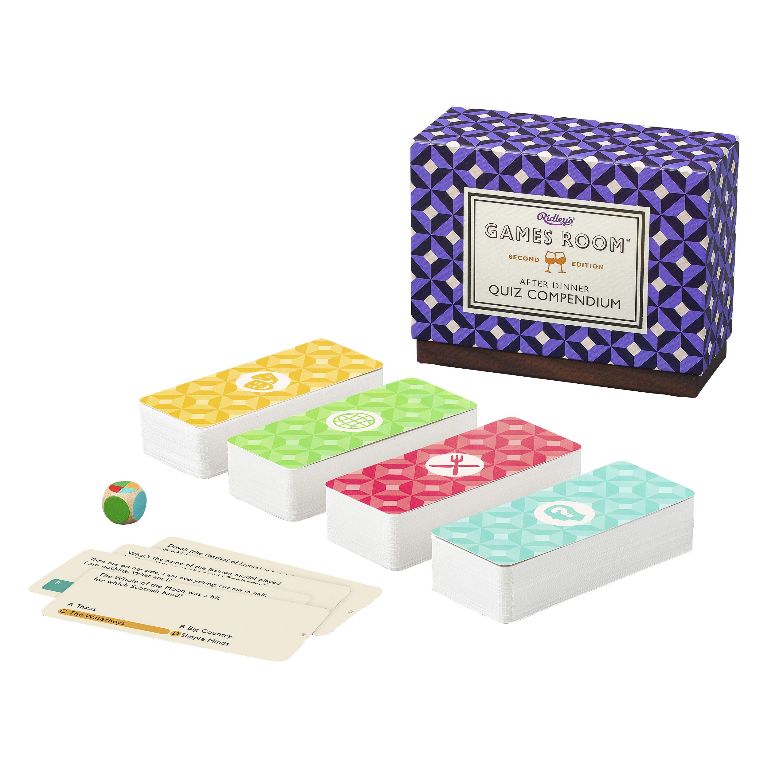 Games Room - After Dinner Quiz Compendium | Fun Family Trivia Game for Parties & Game Nights | Perfect for Indoor Entertainment & Social Gatherings