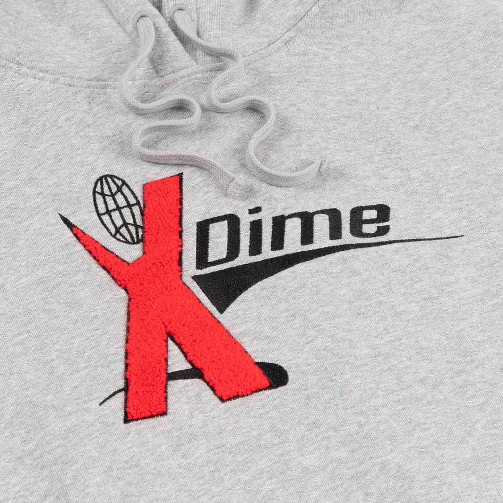 Dime 900 Hoodie - Heather Gray Pullover Sweatshirt for Men & Women | Cozy Fleece Lined Hooded Sweater for Casual Wear, Gym & Outdoor Activities