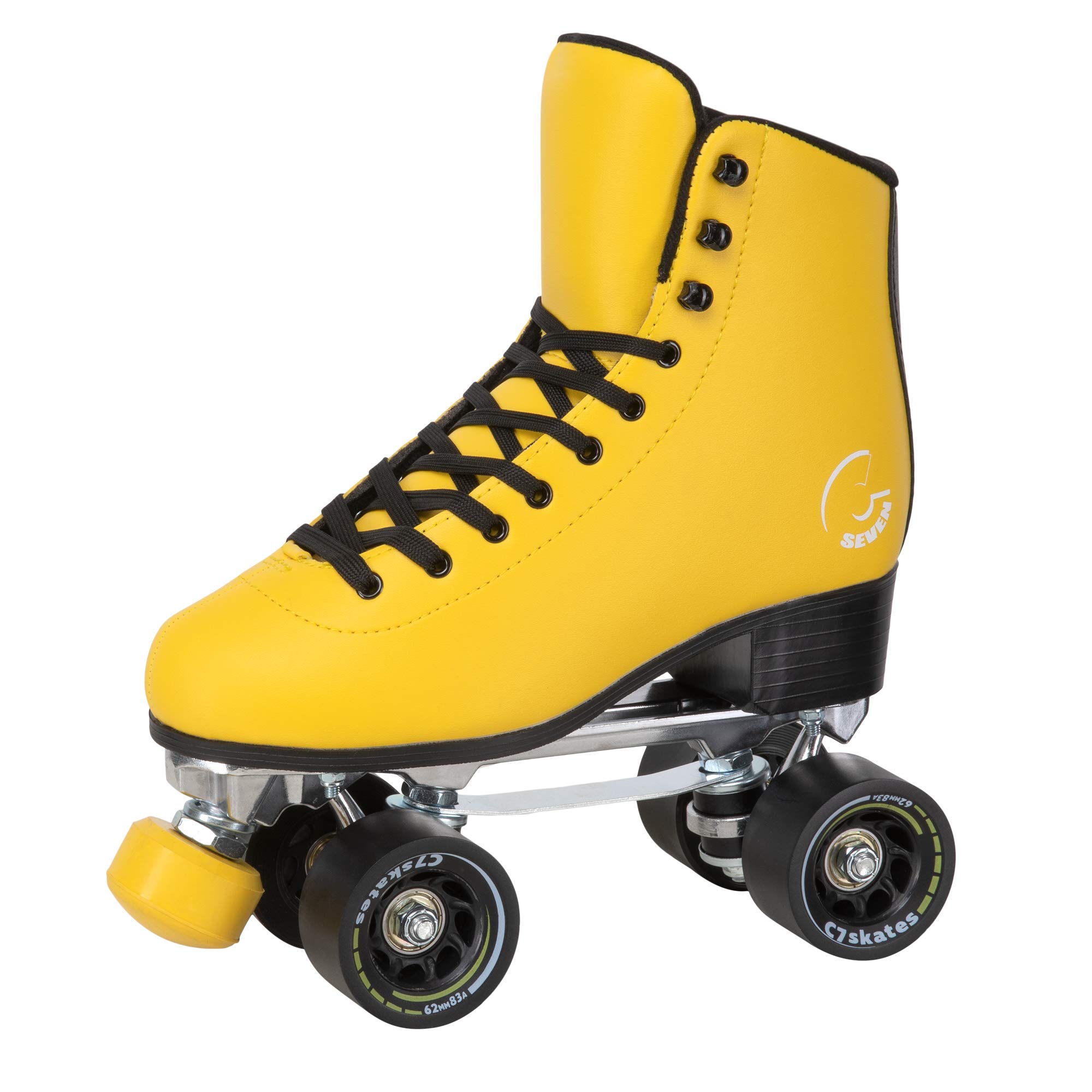 C7 Dark Magic Quad Roller Skates for Outdoor & Rink Skating