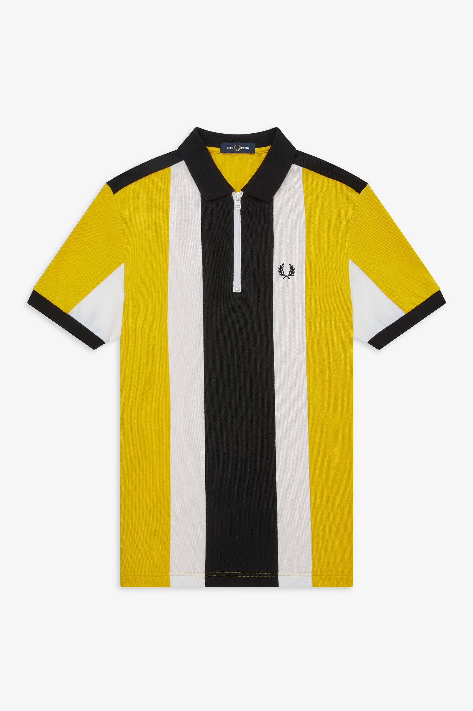 Fred Perry Bold Stripe Polo Shirt for Men - Classic Cotton Short Sleeve Casual Top | Perfect for Golf, Office & Summer Outfits