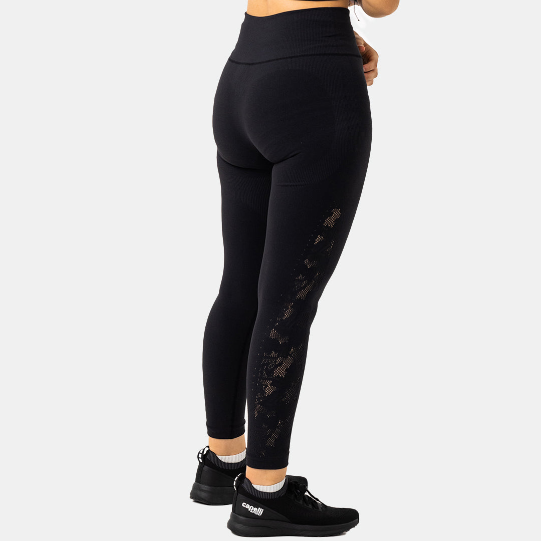 MTV Women's High Waist Yoga Leggings - Workout Running Gym Tights for Women - Comfortable & Stretchy Activewear for Yoga, Fitness & Daily Wear