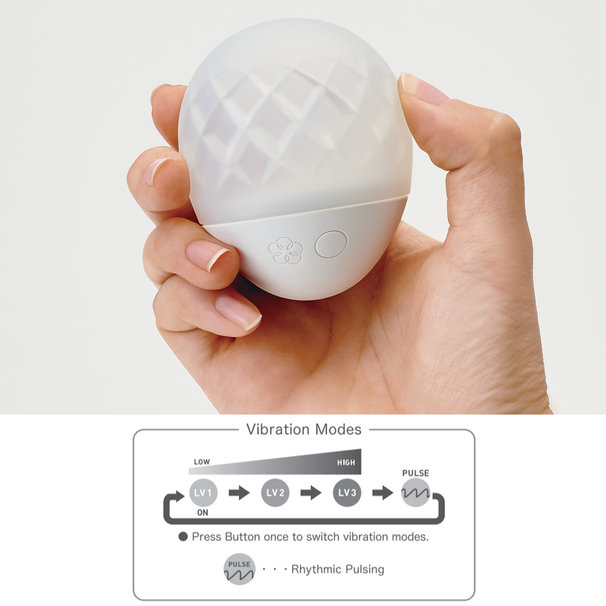 Tenga Iroha Bath Light & Massager - Multicolor Waterproof Vibrating Massager for Relaxation & Intimate Moments in Bath or Shower