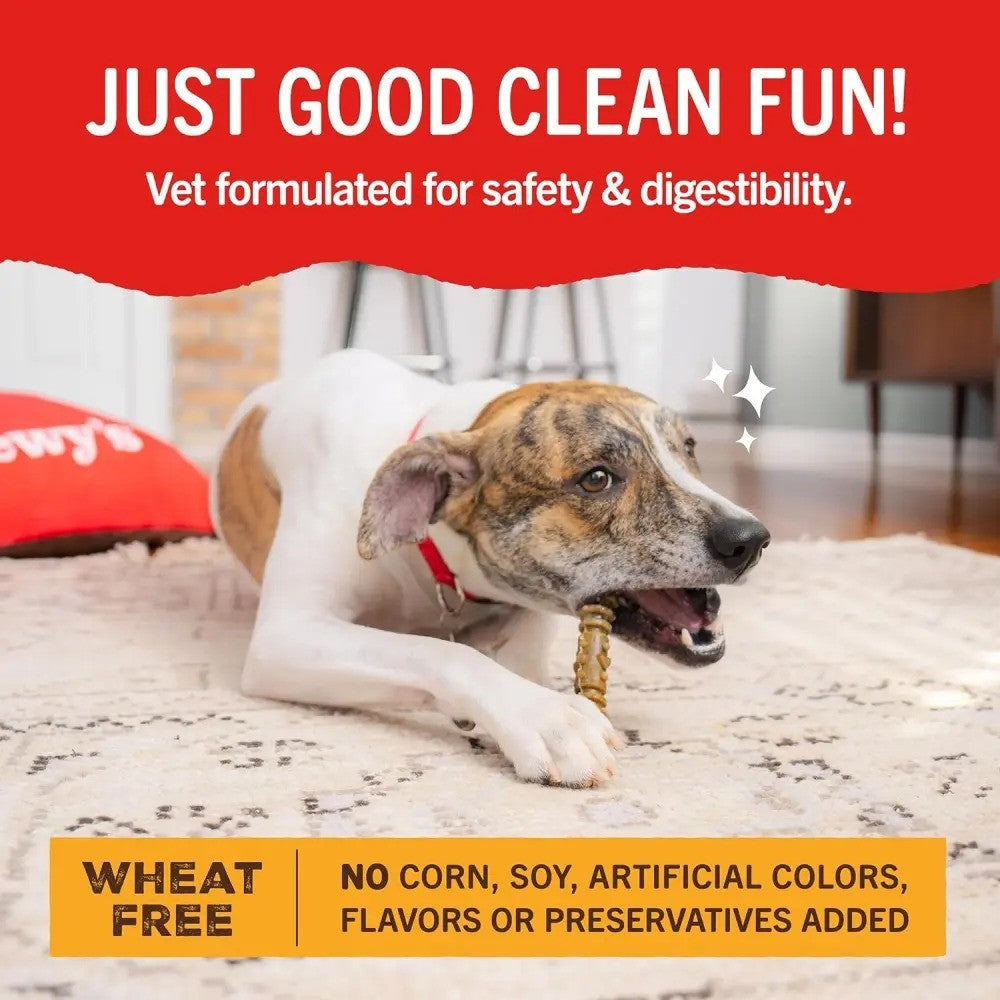 4-in-1 Dental Chew Stick for Dogs - Teeth Cleaning, Fresh Breath, Tartar Control & Gum Health - Perfect for Small, Medium & Large Breed Puppies & Adult Dogs - Great for Training Rewards & Dental Care Routine