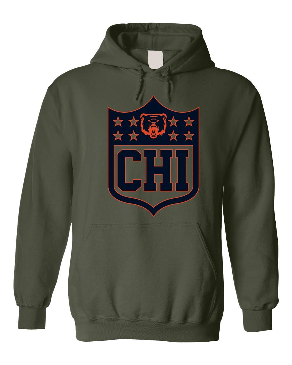 Chicago Shield FTB Hoodie - Premium American Apparel for Men & Women | Comfortable & Stylish for Casual Wear, Street Fashion & Outdoor Activities