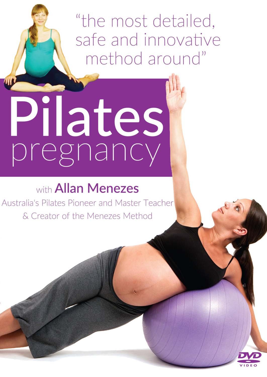 Prenatal Pilates Workout DVD for Pregnancy - Safe Exercises for Expecting Moms at Home | Perfect for All Trimesters & Postpartum Recovery