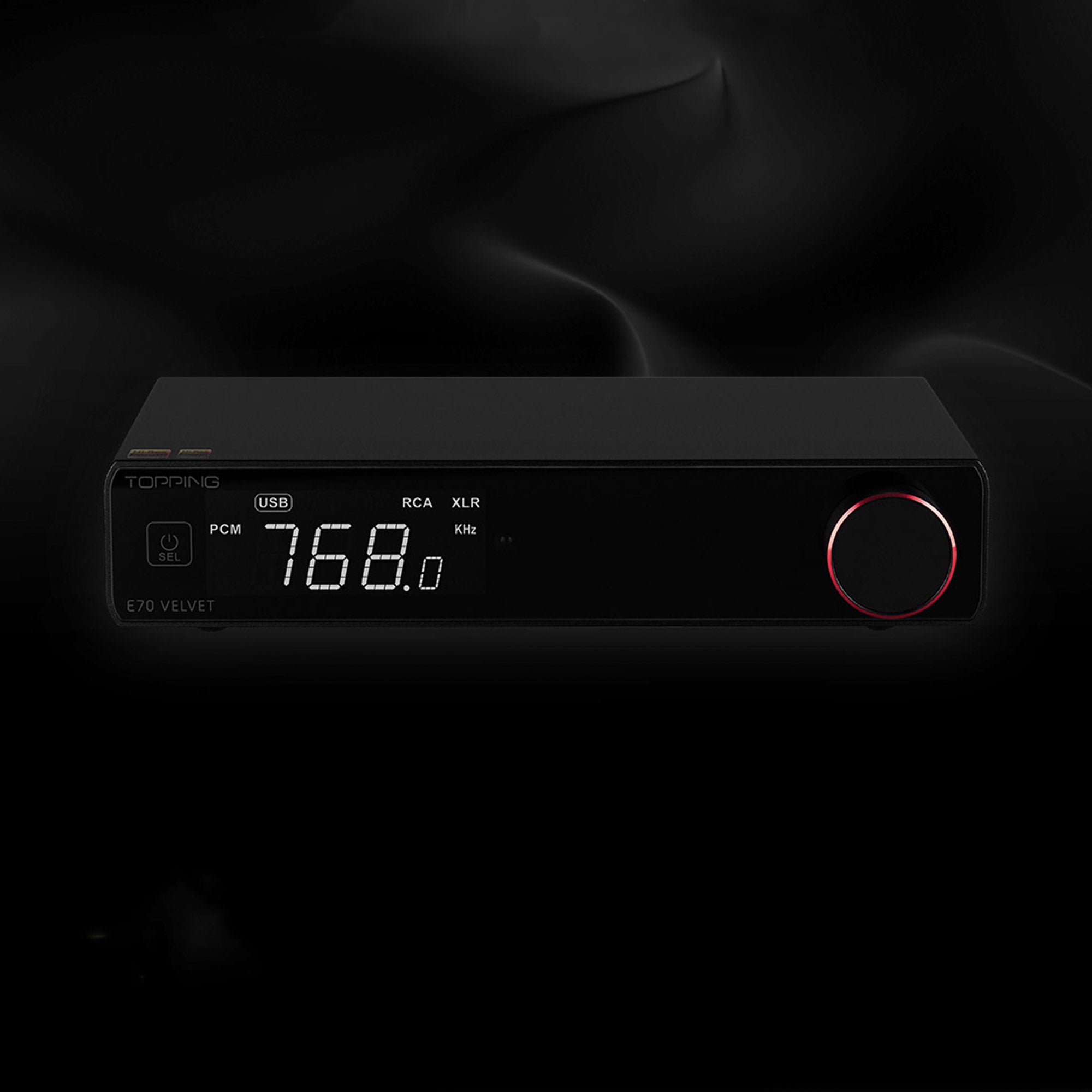 Topping E70 VELVET DAC - High Resolution Audio Decoder with Bluetooth 5.0, USB & Optical Inputs for Home Theater, Studio & Audiophile Listening