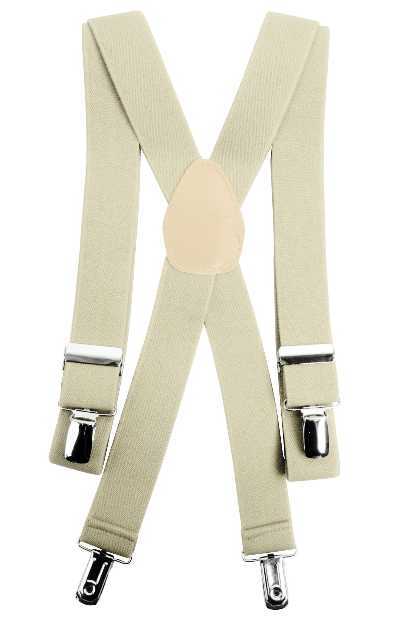 Men's Clip-On Suspenders - Adjustable Elastic Braces for Suits & Pants | Perfect for Formal Wear, Weddings & Vintage Style Outfits