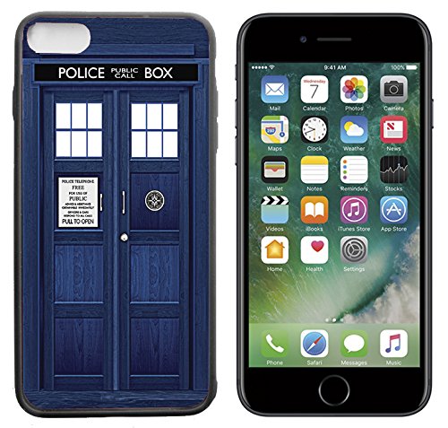 Tardis Police Call Box iPhone 7 & 8 Case - Doctor Who Inspired Phone Cover for iPhone 7 (2016) & iPhone 8 (2017) - Perfect for Sci-Fi Fans & Collectors | Durable Protection & Unique Design
