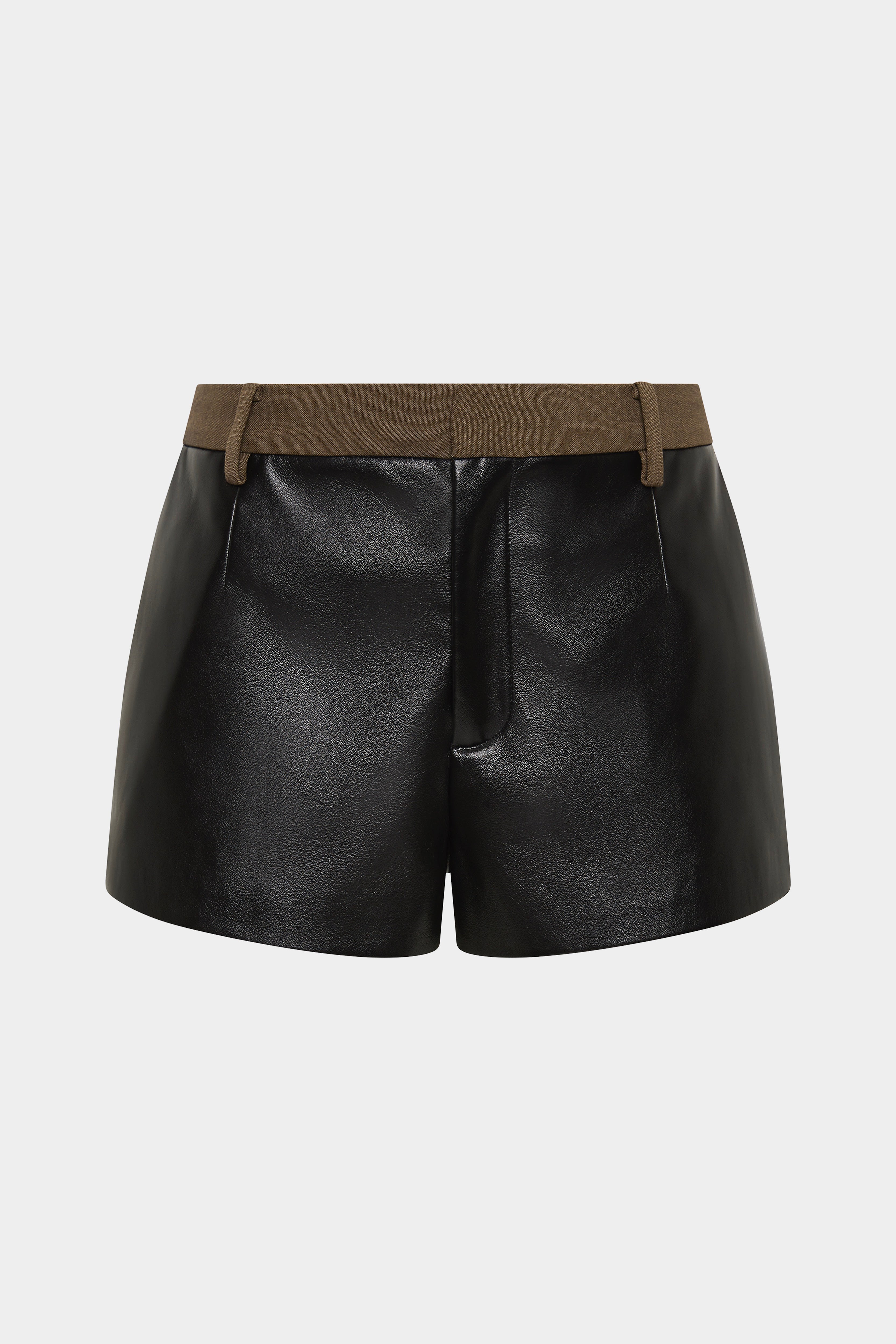 Brera Mini Shorts for Women - High Waisted Denim Shorts with Stretch, Comfortable & Stylish - Perfect for Summer, Beach, and Casual Outings