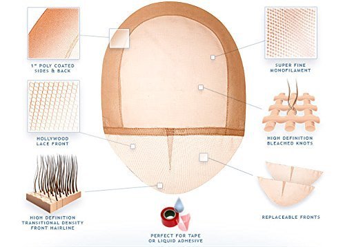 Premium 10x7 Octagon Lace Front Hair Patch for Men - Natural Black Human Hair Toupee & Wig - Perfect for Thinning Hair, Bald Spots & Daily Styling