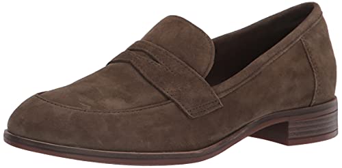Dark Olive Suede
