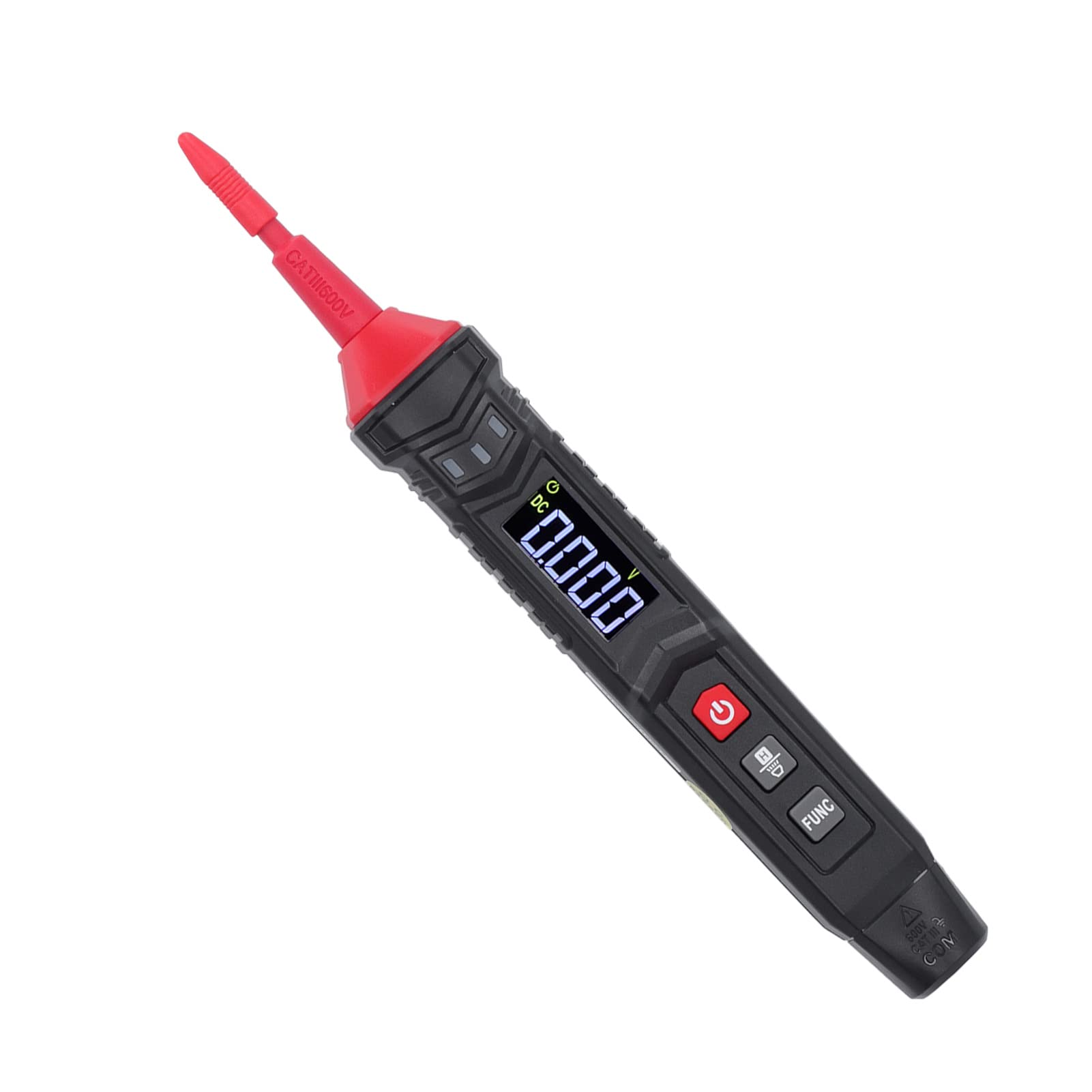Digital Multimeter Tester - Auto-Ranging Voltmeter for AC/DC Voltage, Current, Resistance - Portable Electrical Testing Tool for Home, Car, DIY Projects