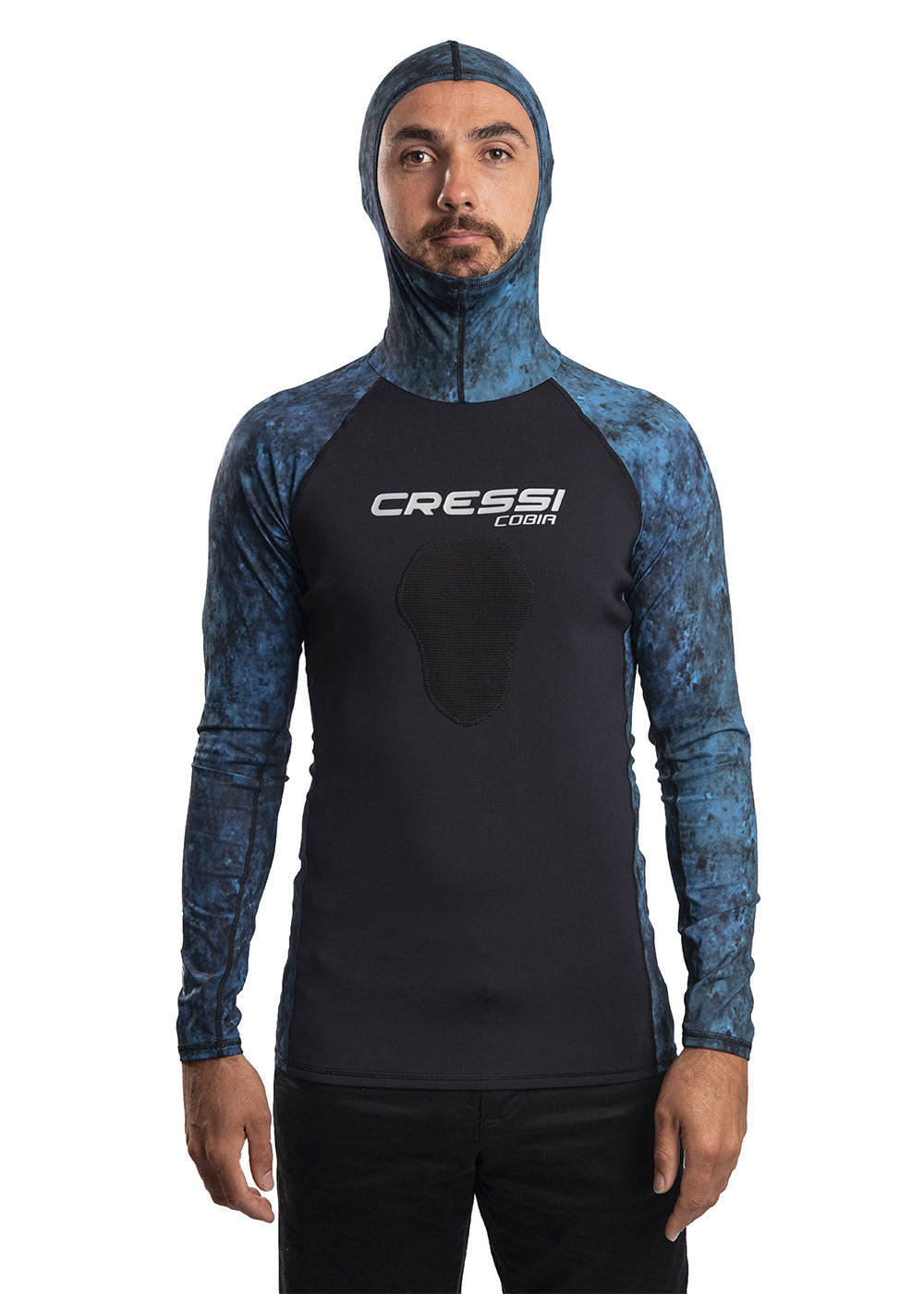 Cressi Cobia 1mm Neoprene & Lycra Spearfishing Top for Men & Women - Comfortable Dive Shirt for Freediving, Snorkeling & Water Sports