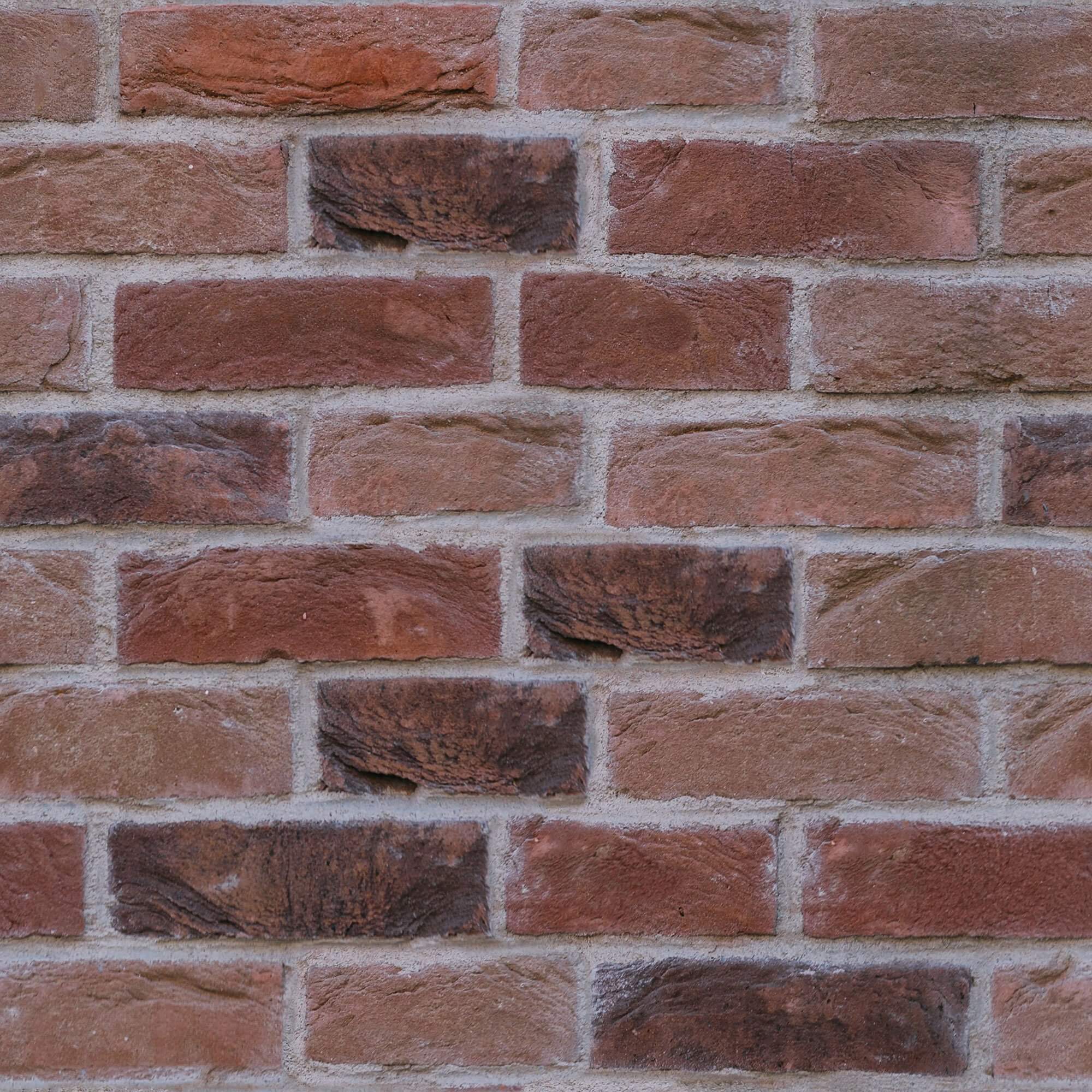 Red Brick Peel and Stick Removable Wallpaper 0656 - Self-Adhesive Decorative Wall Covering for Home Office, Bedroom & Living Room Decor