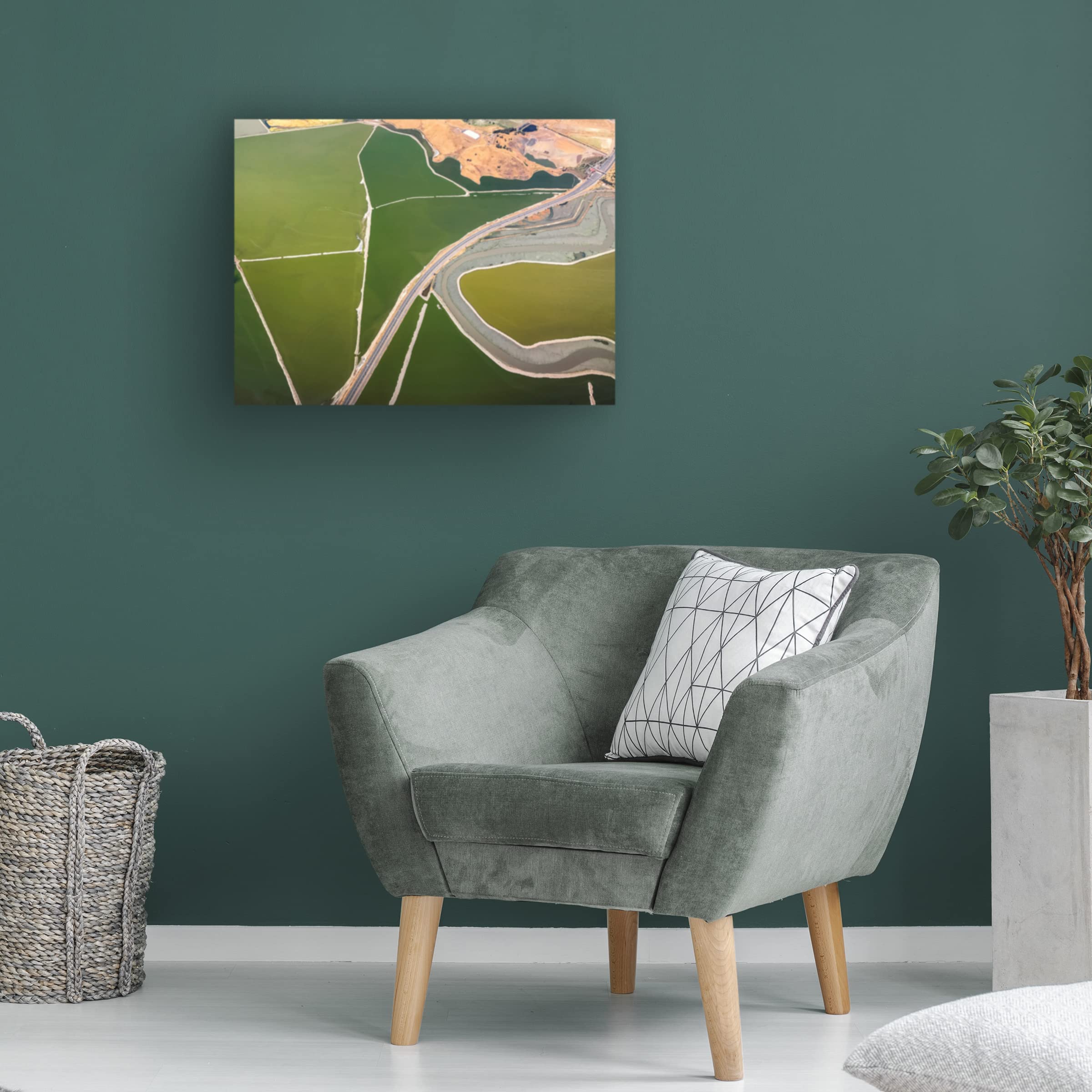 Trademark Fine Art 'Boundaries' by Rob Darby - Stretched Canvas Wall Art for Living Room, Bedroom & Office Decor