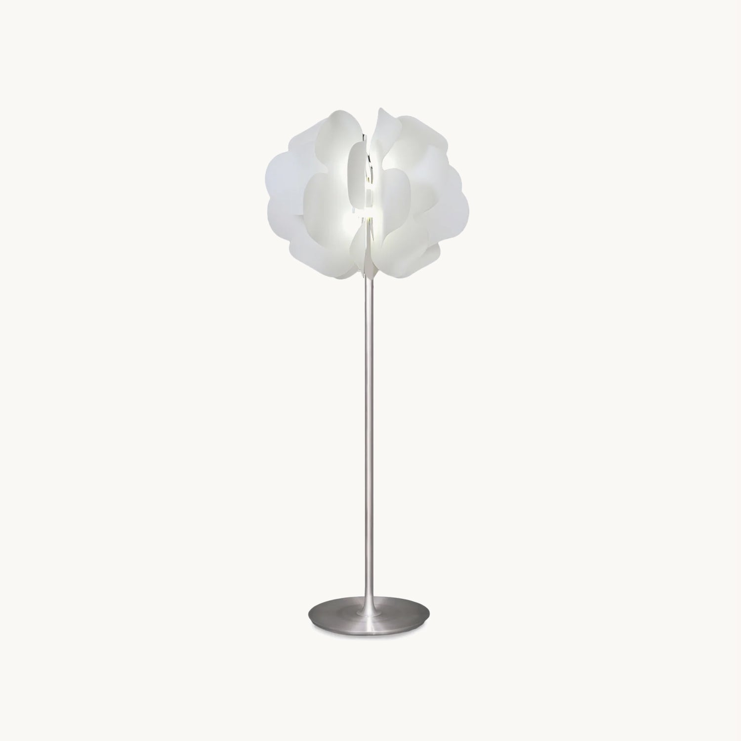 Modern Acrylic Flower Floor Lamp - Elegant Home Decor Lighting for Living Room, Bedroom, or Office - Soft Ambient Light with Adjustable Brightness