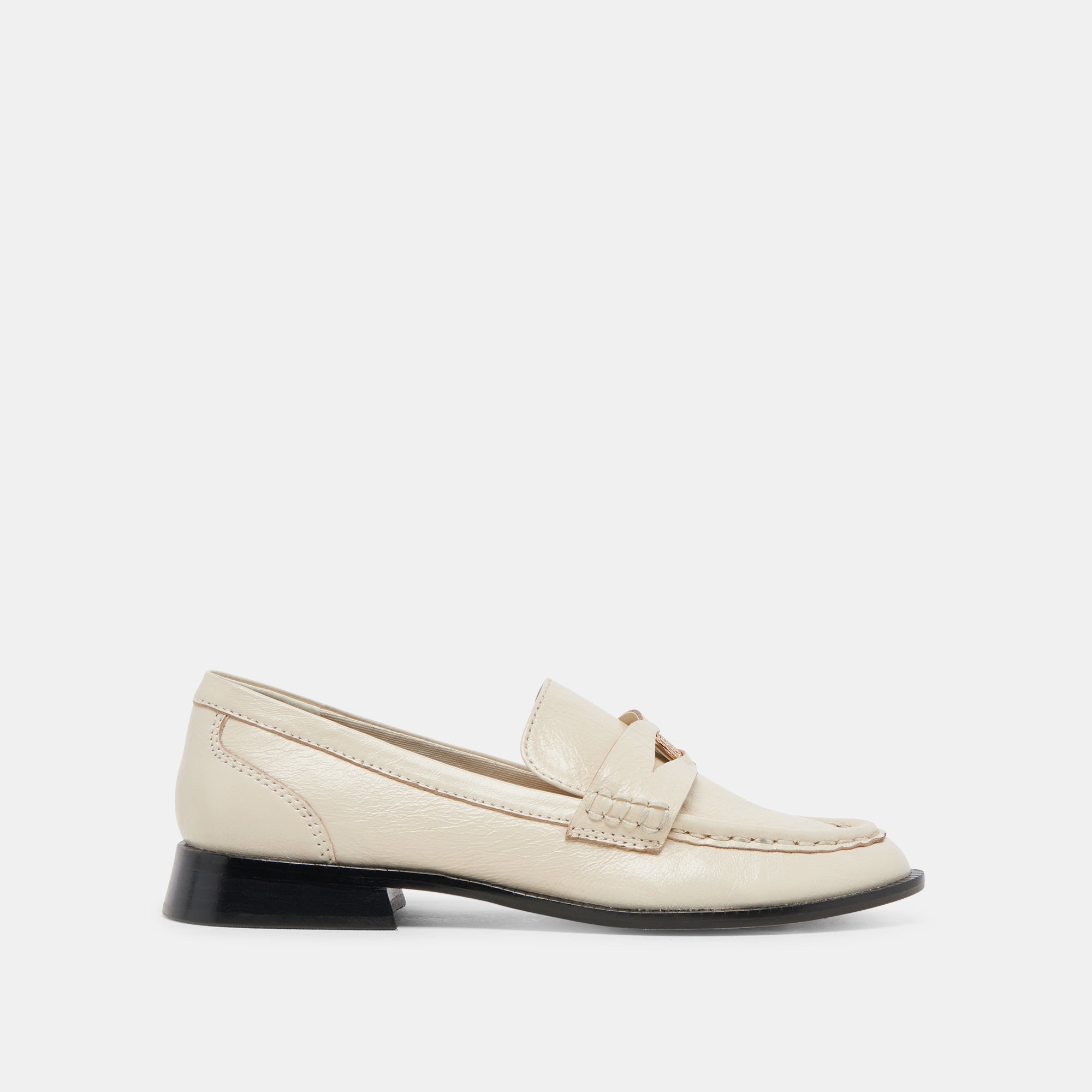 HILLY Loafers for Women - Comfortable Ivory Coin Slip-On Shoes - Perfect for Office, Casual Wear & Travel