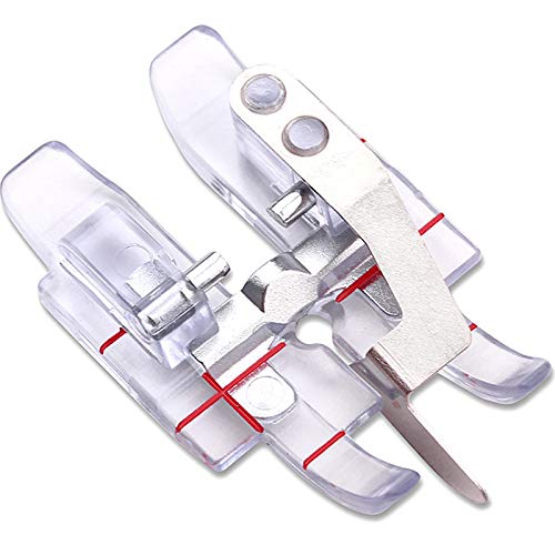 DREAMSTITCH 820882096 Snap On Clear Ditch Quilting Presser Foot for Pfaff Sewing Machine - Perfect for Quilting, Sewing & Crafting Projects