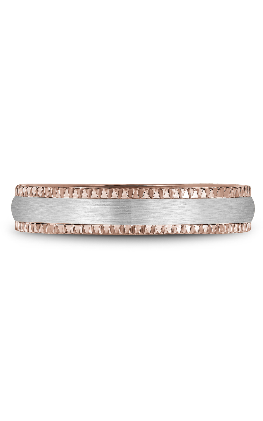 Bleu Royale Men's Wedding Band Ring - 14K White Gold Classic Comfort Fit Wedding Ring for Men - Perfect for Engagement, Marriage & Anniversary Gifts