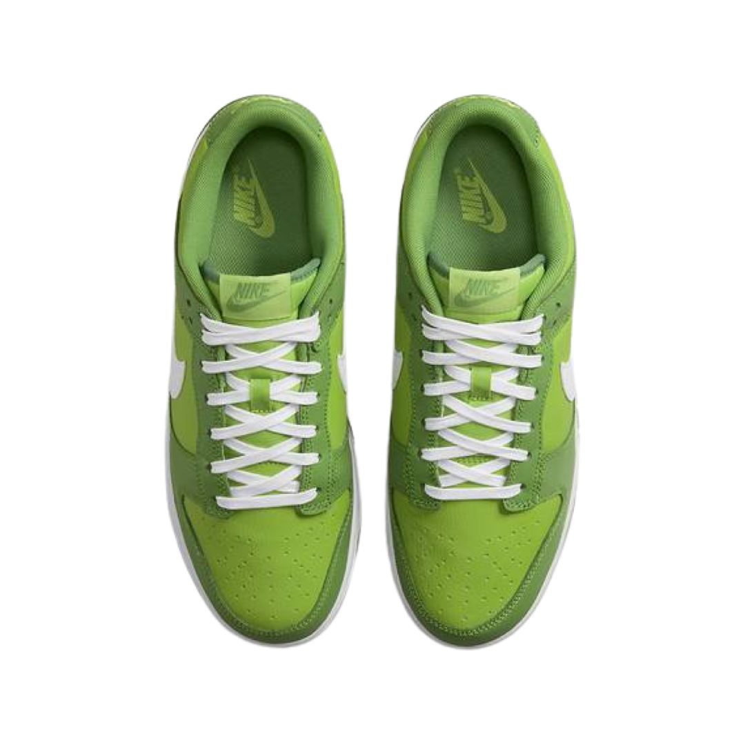 Nike Dunk Low Retro Sneakers - Vivid Green Chlorophyll Colorway | Men's & Women's Casual Shoes for Streetwear & Everyday Fashion