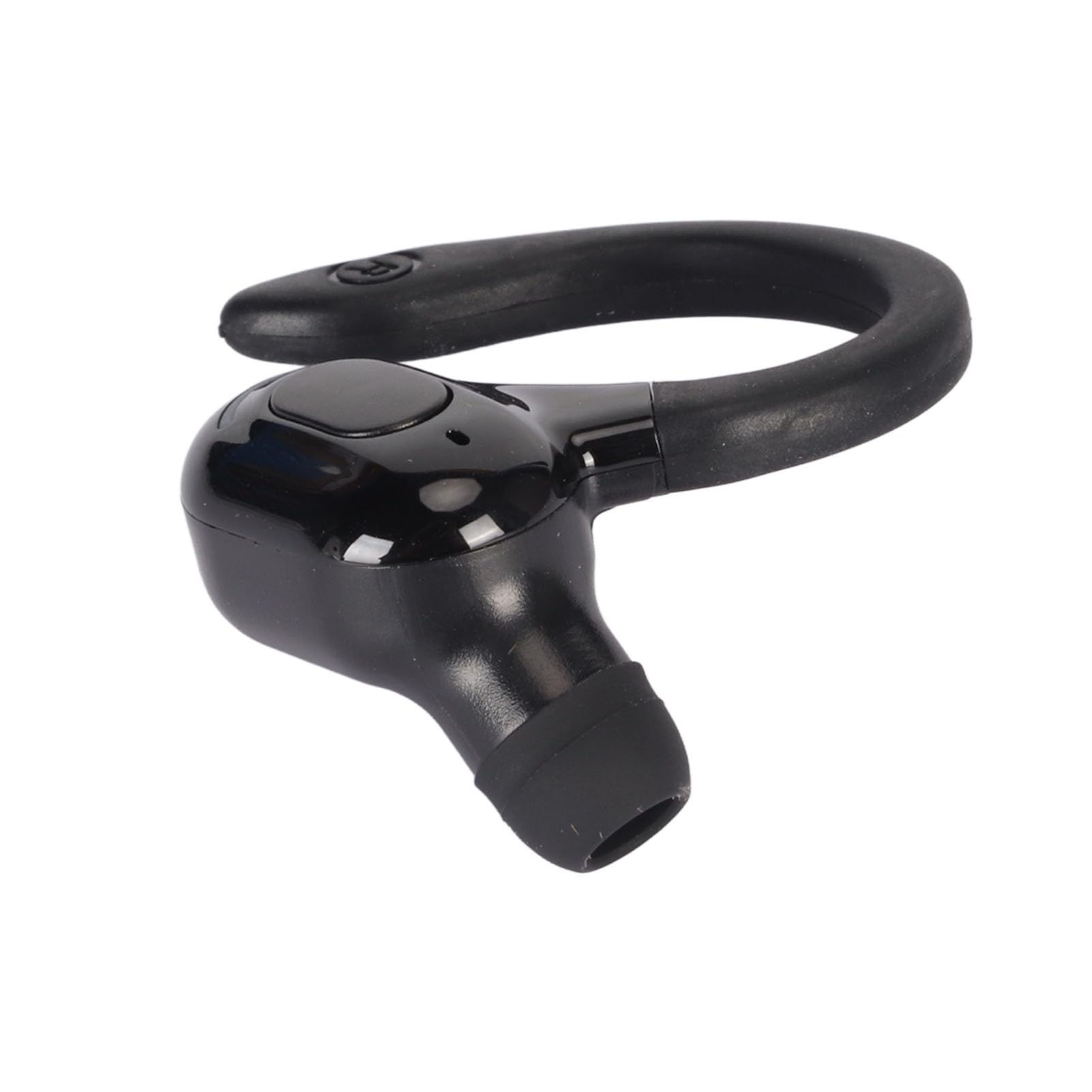 Yunseity 5.2 Bluetooth Headset with HD Calls & Noise Cancellation - Single Ear Business Headphone for Driving, Meetings, Phone Calls - Wireless Earpiece for Office, Commuting, Remote Work (Black)