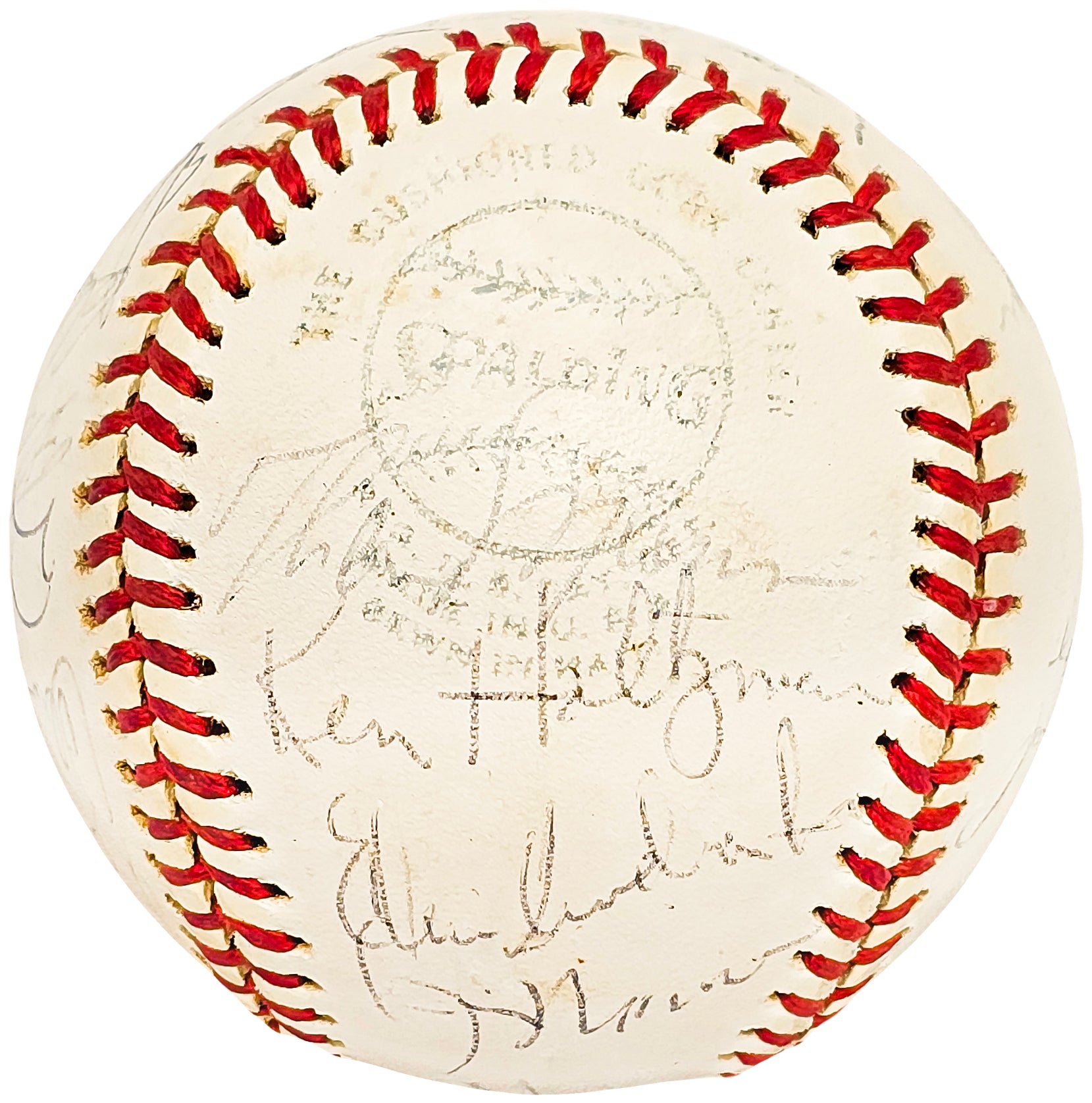1976 New York Yankees Autographed Baseball - 25 Signatures Including Thurman Munson - Beckett Certified BAS #AC17976 - Perfect for Sports Memorabilia Collectors and Yankees Fans Display