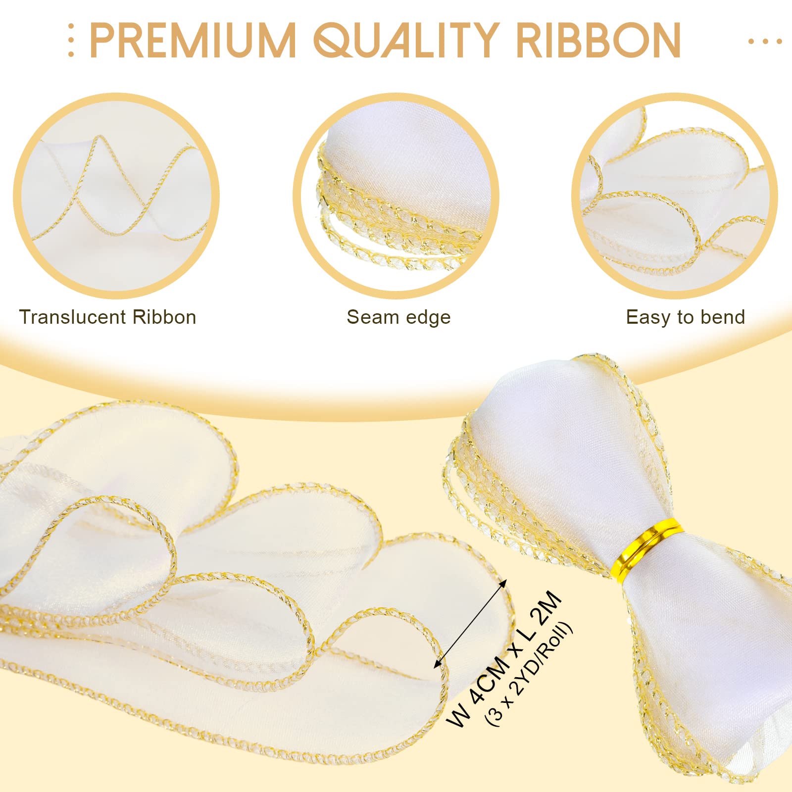 PerKoop 48 Pack Clear PVC Gift Bags with Handles - 7x4x8 Inch Heavy Duty Reusable Tote Bags for Baby Shower, Wedding & Birthday - Includes 10 Rolls Fishtail Ribbon - Perfect for Party Favors, Gift Wrapping & Special Occasions
