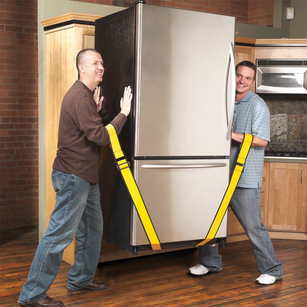 SuperSliders Pro-Lifter Heavy Duty Moving Straps - Furniture Lifting & Moving Assistance for Home, Office & Warehouse - Ergonomic Shoulder Support for Safe Transport