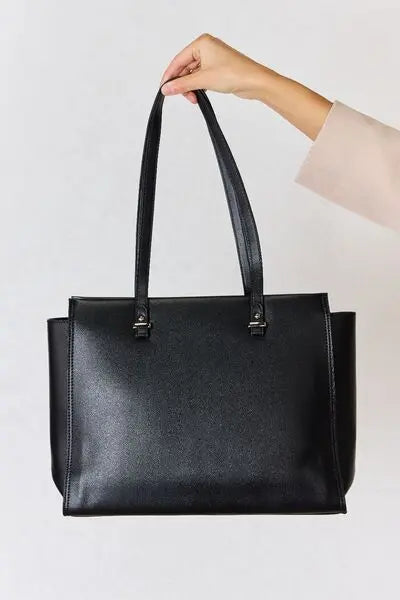 David Jones Medium Work Tote Bag for Women - Professional Laptop Bag with Spacious Compartment | Perfect for Office, Business Travel & Daily Commute
