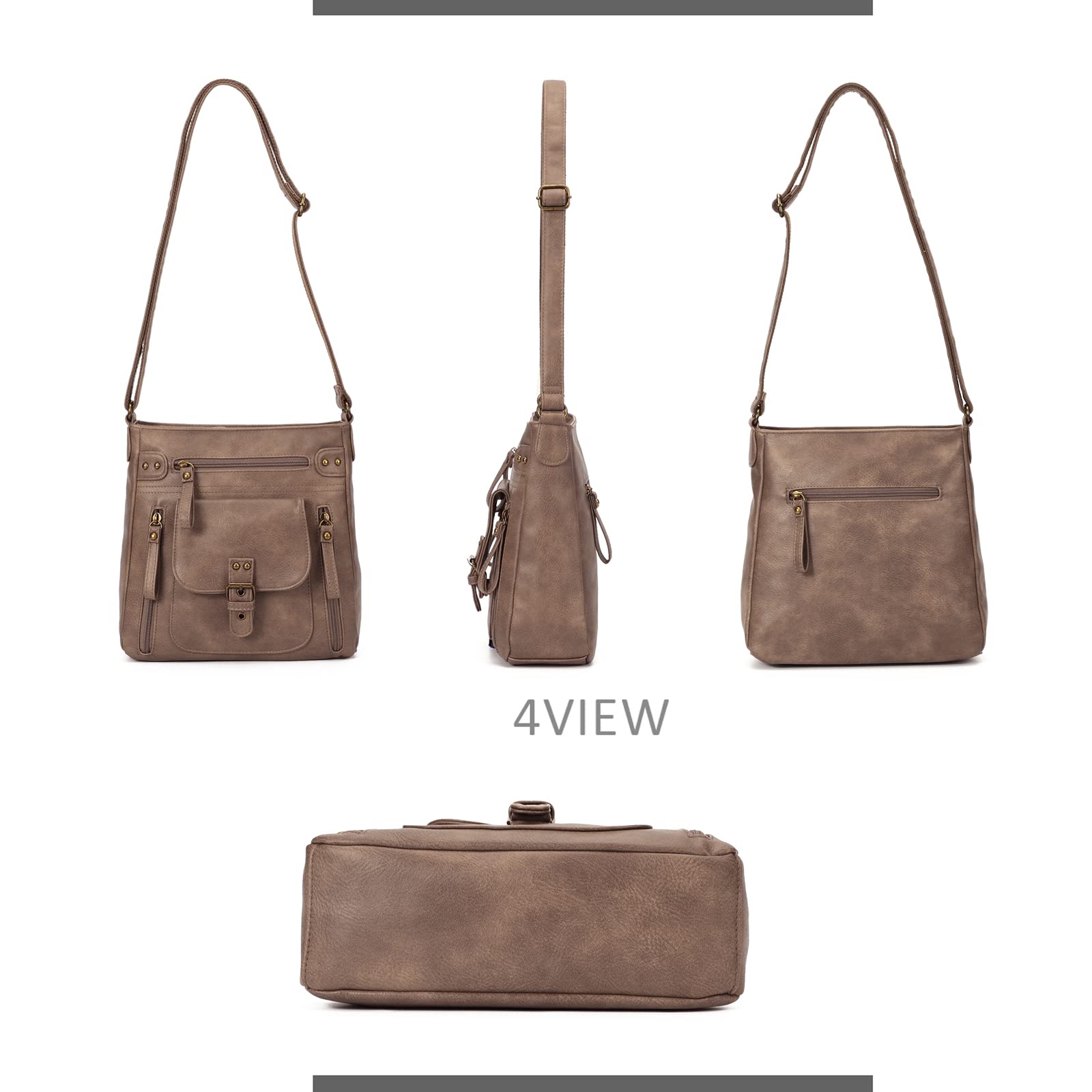KL928 Women's Crossbody Purse - Stylish & Lightweight Shoulder Bag for Everyday Use, Travel, and Shopping