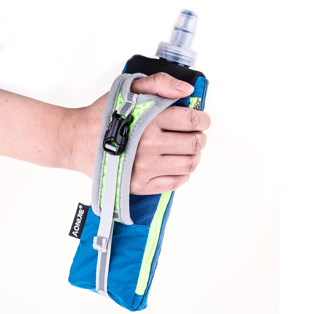 Aonijie 500ml Running Water Bottle with Hand Strap - Hydration Pack for Jogging & Hiking