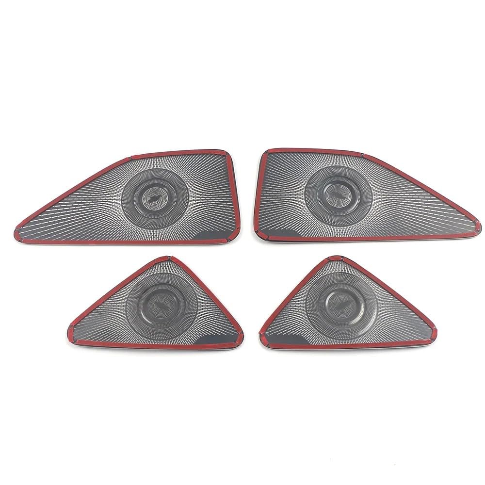 Premium Car Speaker Cover Trim for Mercedes-Benz S-Class W223 (2021-2023) - Replacement Door Sound Speaker Frame & Sticker Decoration - Perfect for Car Audio Upgrades & Interior Customization