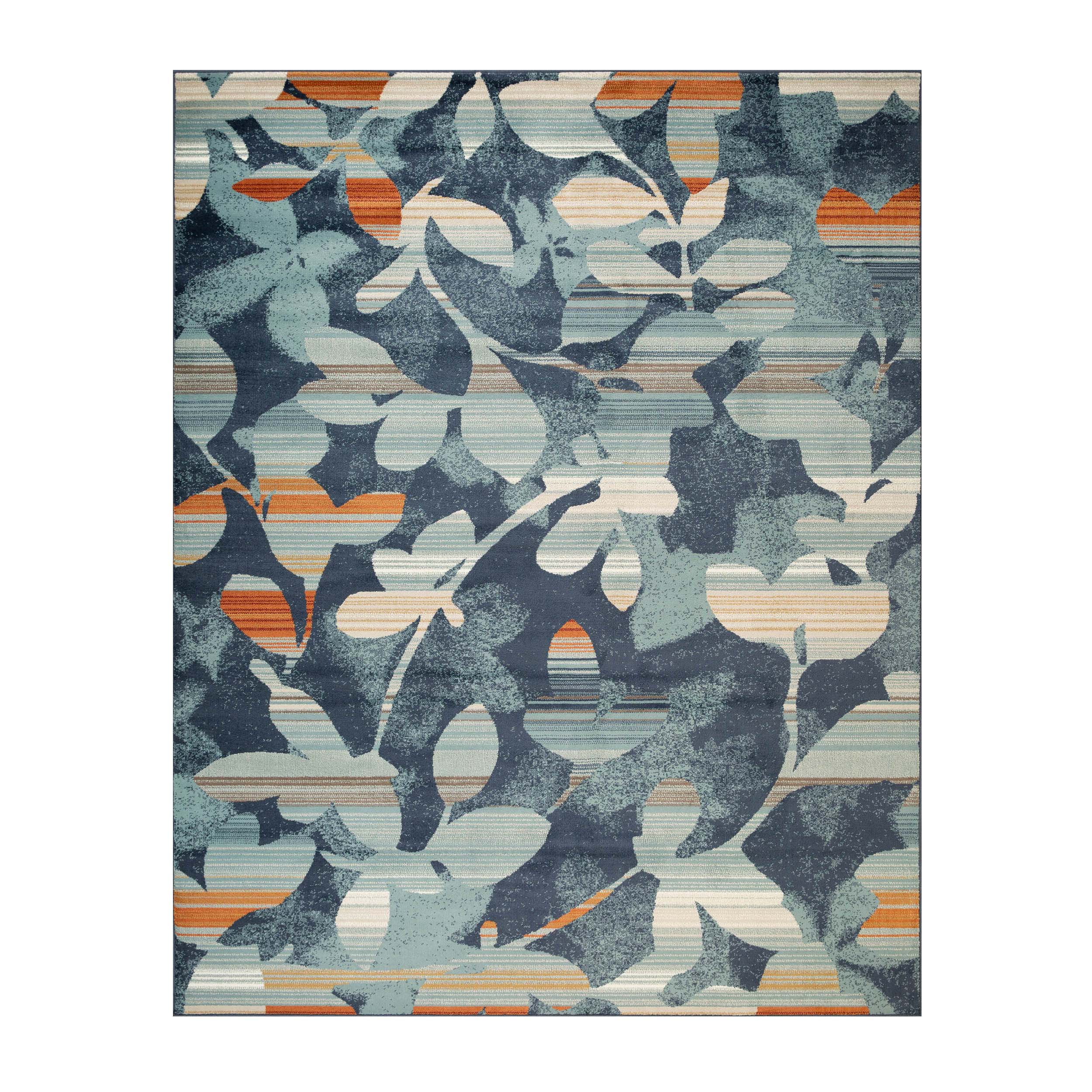 Mahonia Leaf and Vine Indoor Area Rug or Runner - Non-Slip Boho Home Decor for Living Room, Bedroom, Hallway