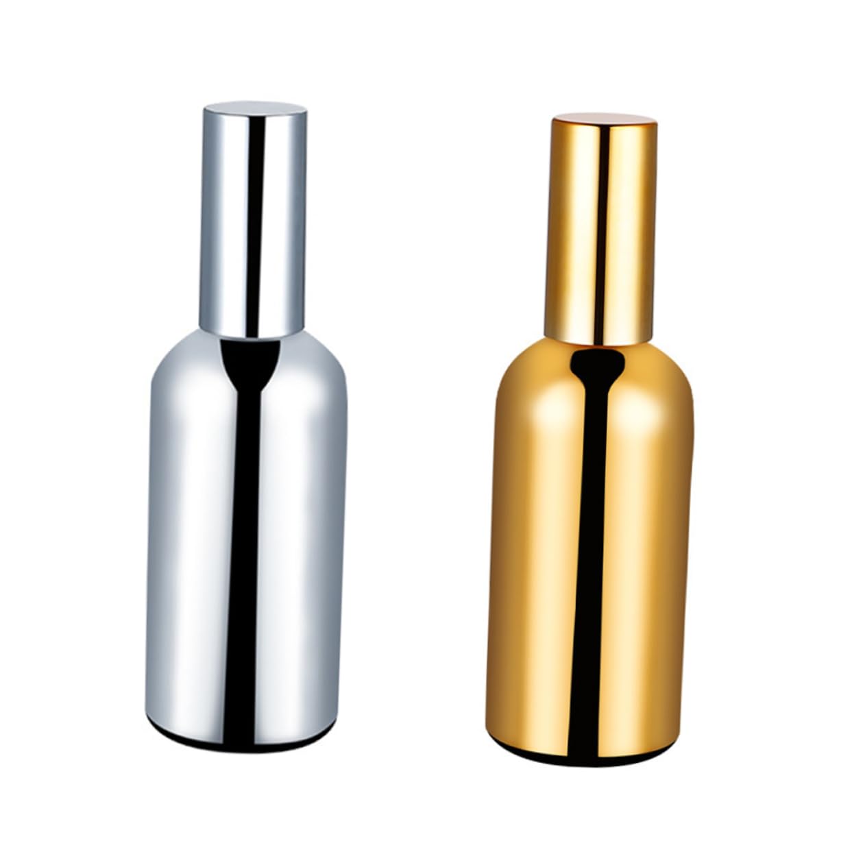 Premium Cocktail Atomizer Spray Bottles Set - Electroplated Glass with Non-Slip Base for Bartending, Mixology & Home Bar Use - Perfect for Cocktail Garnishing, Flavor Infusing & Bar Decor