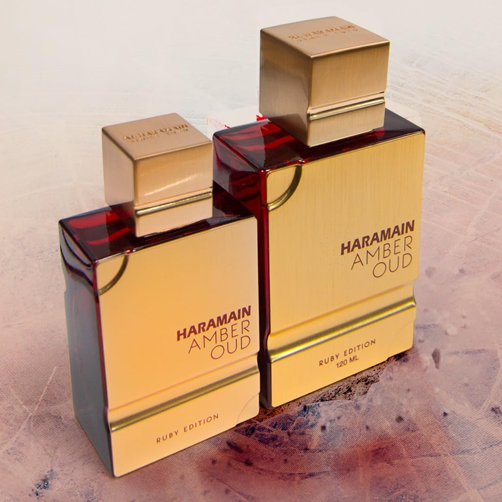Al Haramain Amber Oud Ruby Edition 60ml Eau de Parfum for Women & Men | Floral Oud Fragrance | Arabic Perfume Spray | Long-Lasting Signature Scent | Perfect for Daily Wear, Date Nights & Special Occasions