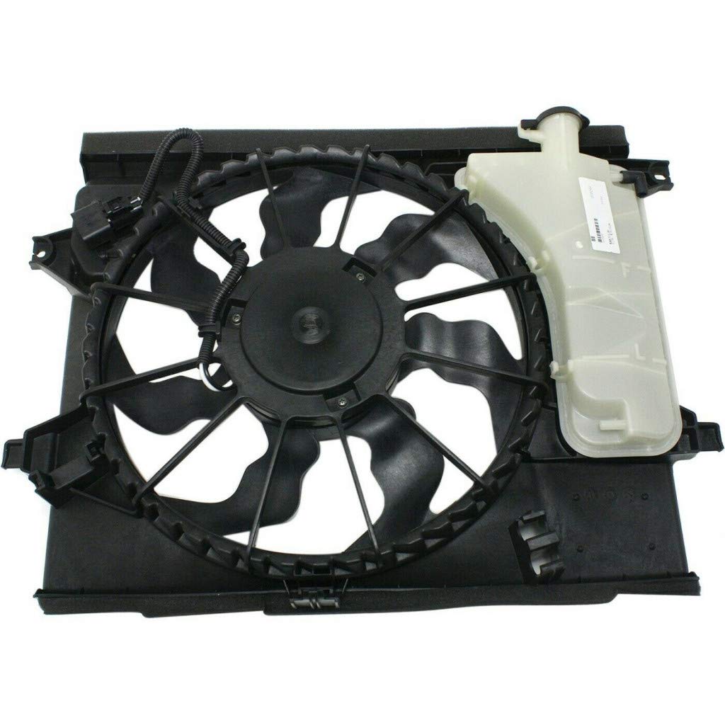 Kia Soul Radiator Fan Assembly Replacement for 2012-2016 Models (1.6L & 2.0L) - Compatible with KI3115134 & 25380 2K600 | Engine Cooling System Part for Hot Weather & Heavy Traffic Driving