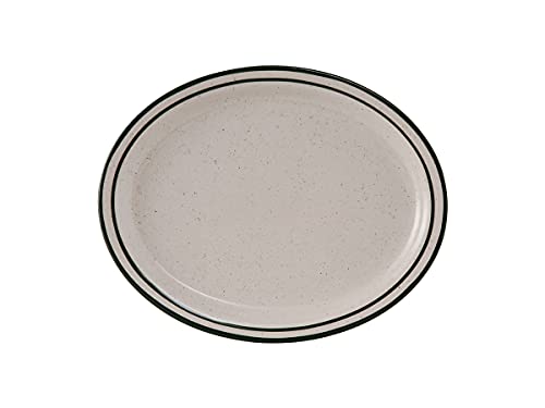 Eggshell with Green Speckles and Band